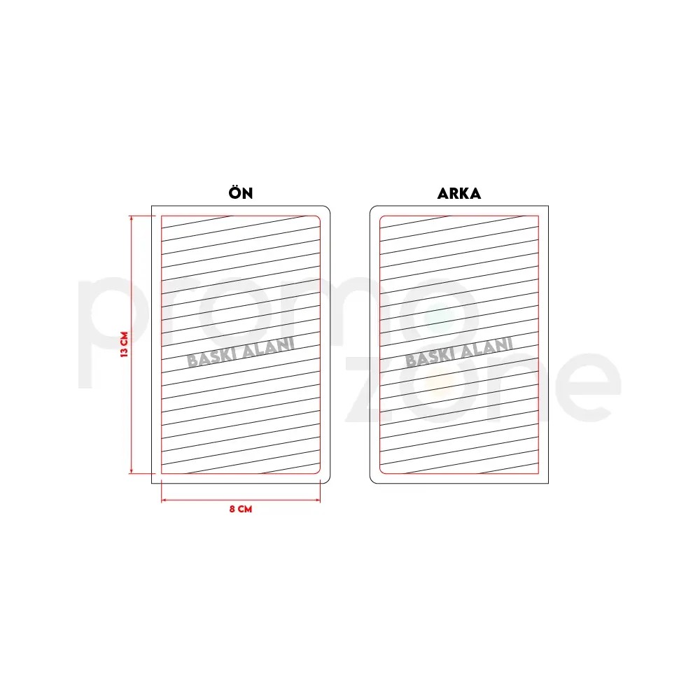 Logo Baskılı 9x14 Termo Deri Yumuşak Kapaklı Terzi Dikiş Tarihsiz Defter