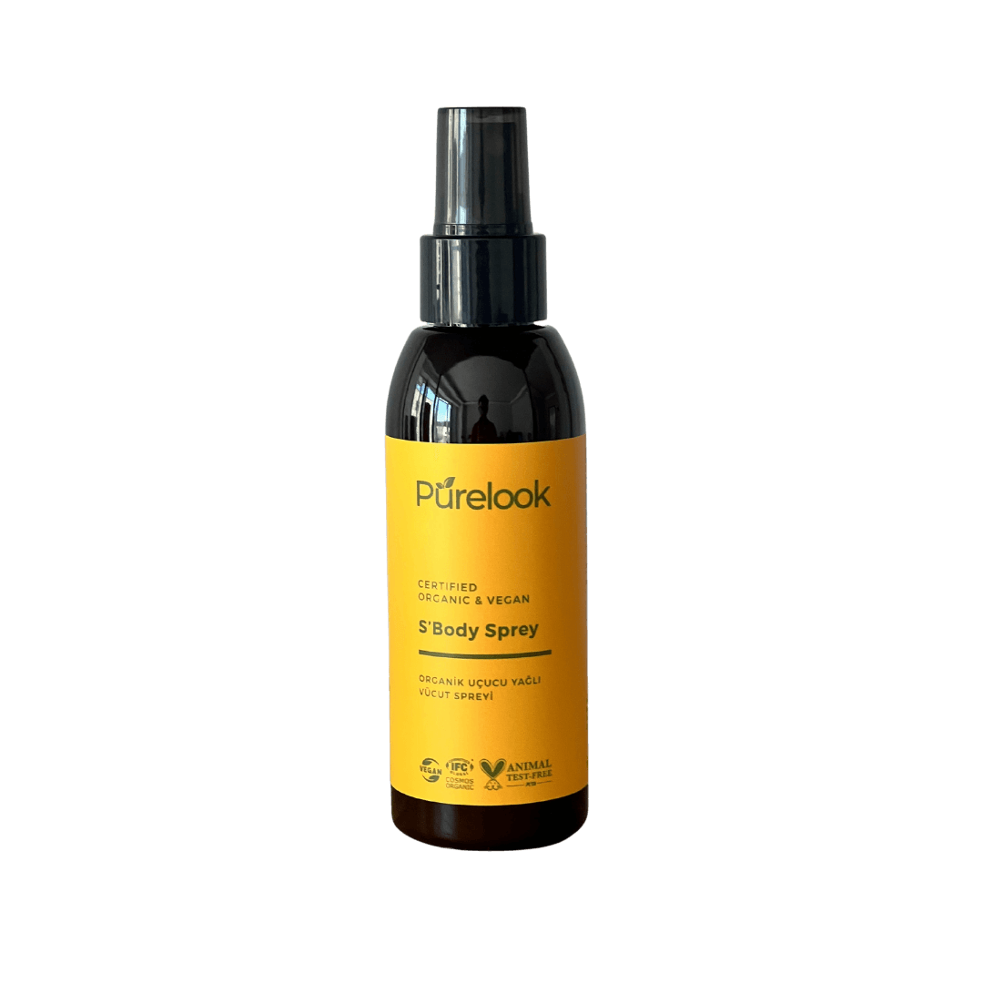 Purelook S,Body Organik Sertifikalı 125 ml  Tüm Vücut Spreyi
