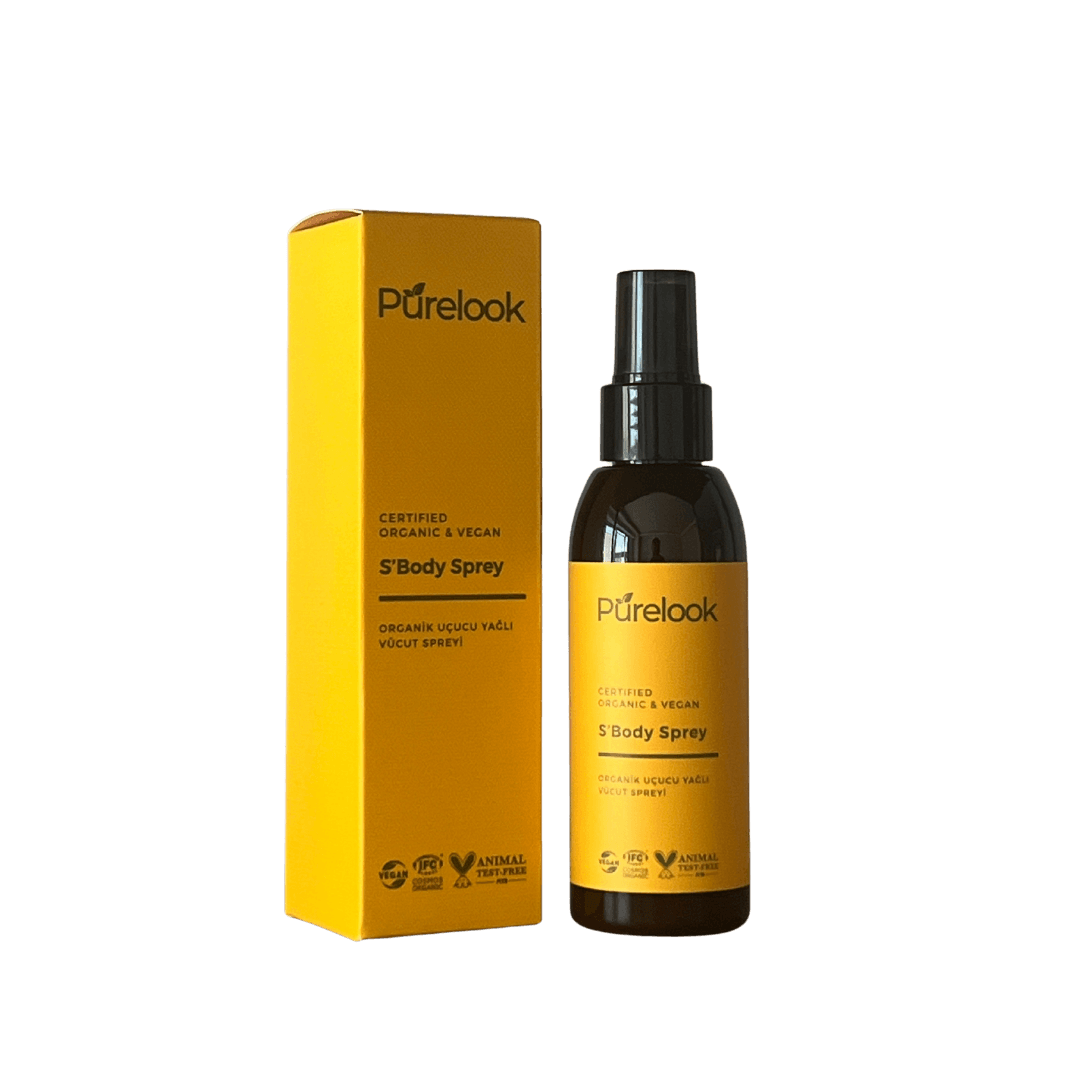 Purelook S,Body Organik Sertifikalı 125 ml  Tüm Vücut Spreyi