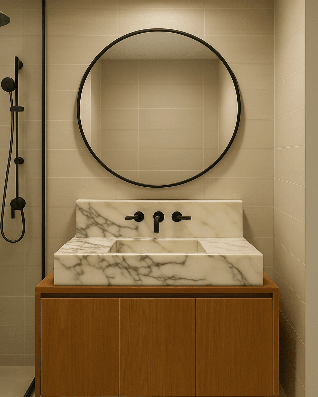 Luxury Calacatta Marble Handmade Custom Sink