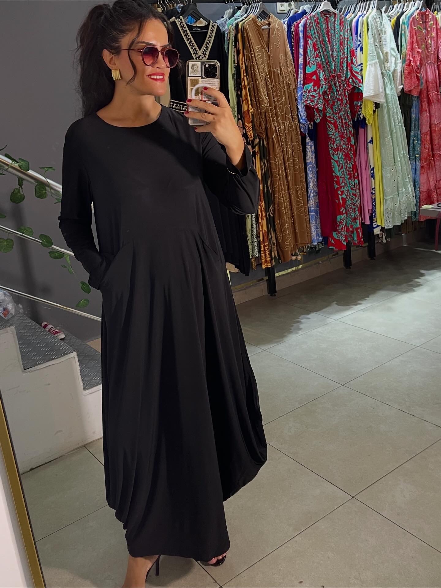 Sandy dökümlü elbise