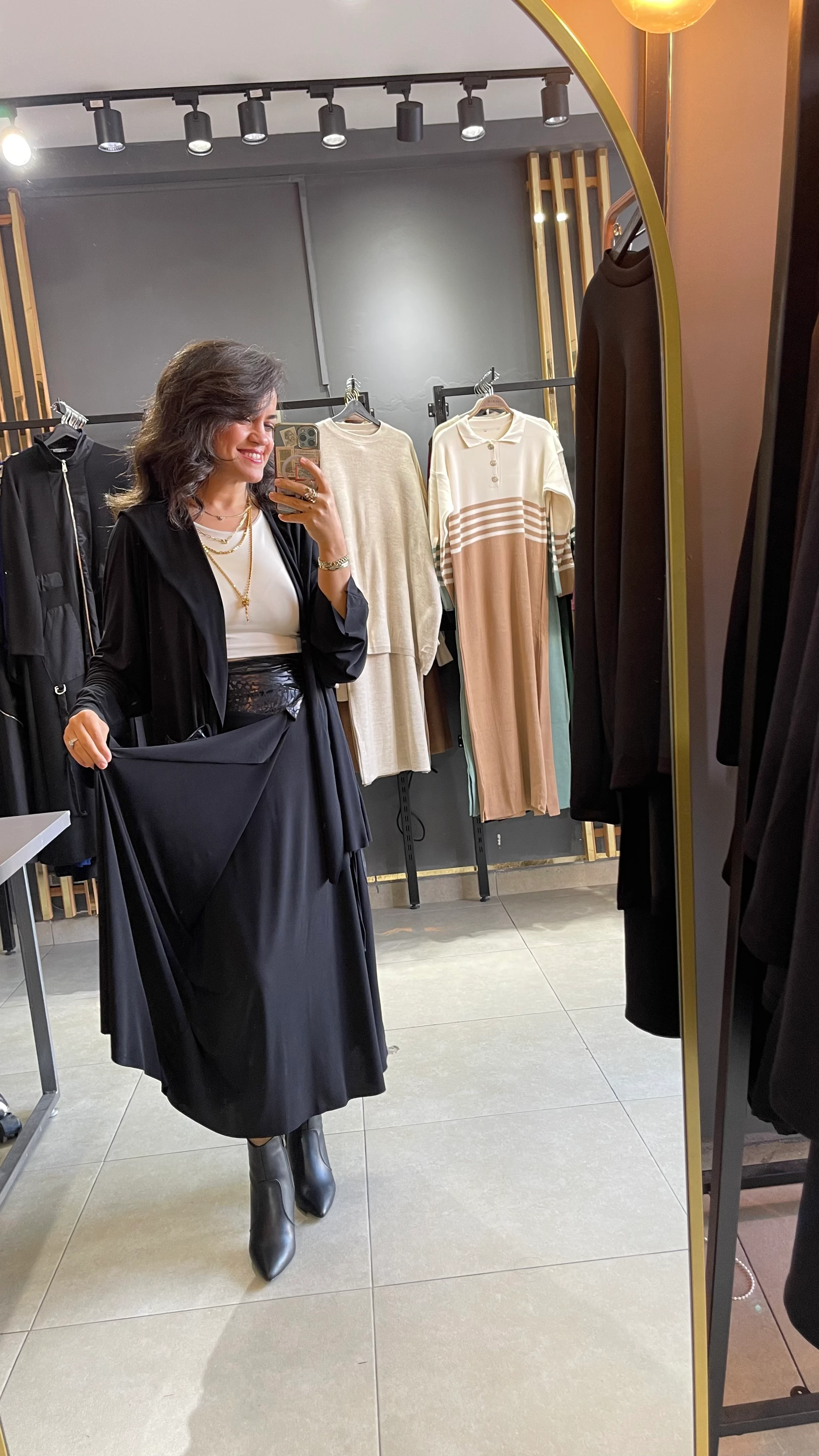 asimetrik sandy etekli takım