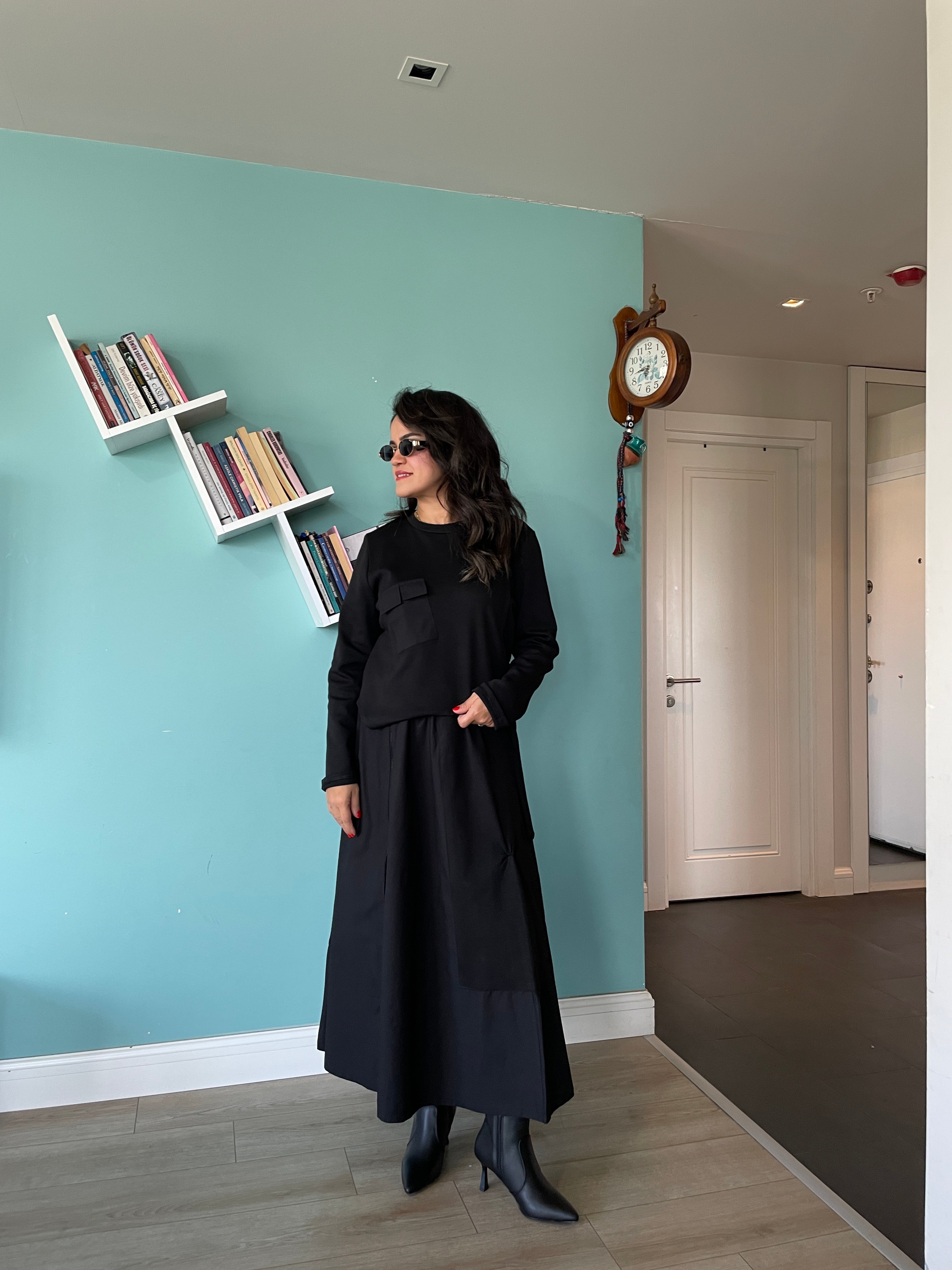 Paraşüt kumaş etekli takım