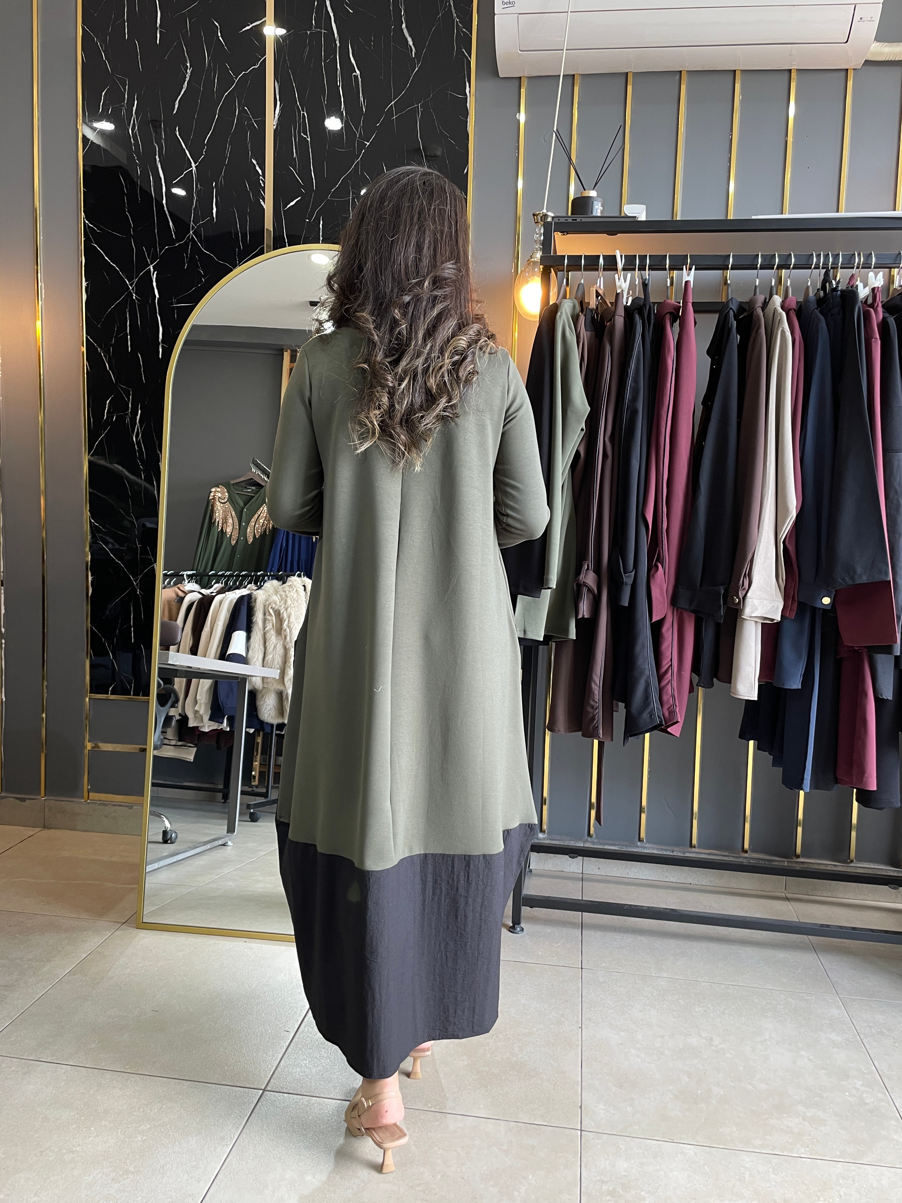 Paraşüt kumaş elbise