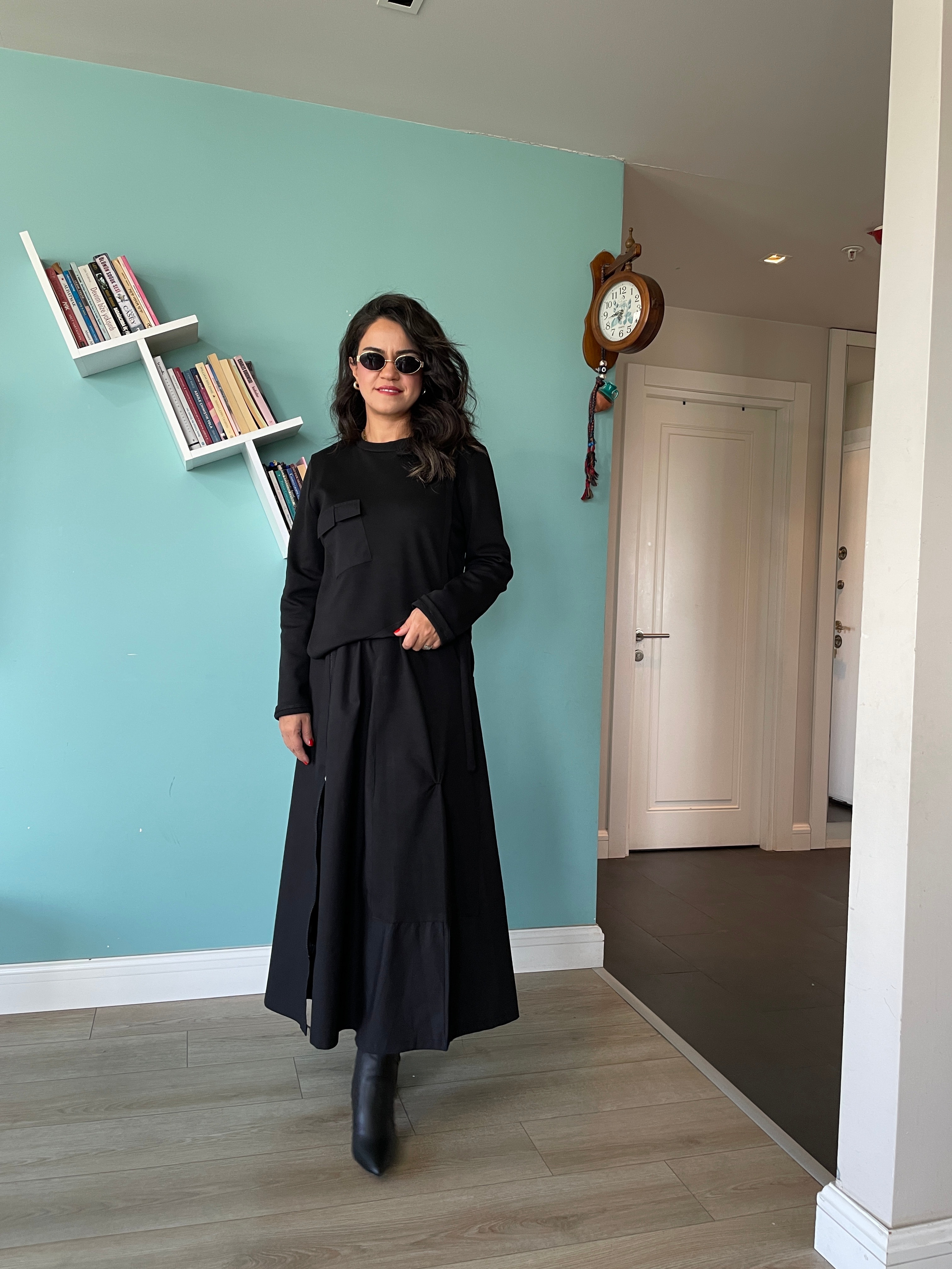 Paraşüt kumaş etekli takım