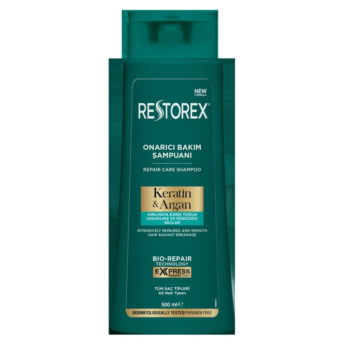 Restorex Şampuan Keratin Argan Onarıcı Bakım 500 Ml