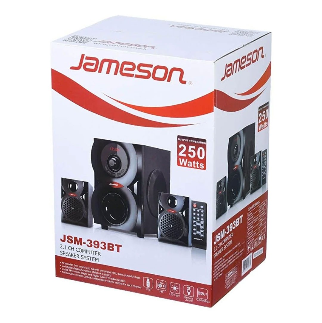 JSM-393BT 2+1 Bluetoothlu USB Radyo Destekli Ses Sistemi