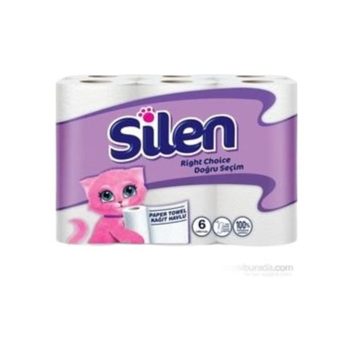 Silen Havlu Kağıt 6'lı