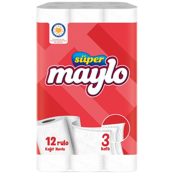 Maylo Kağıt Havlu 3 Katlı 12'li