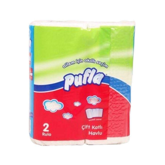 Pufla Kağıt Havlu 2'li