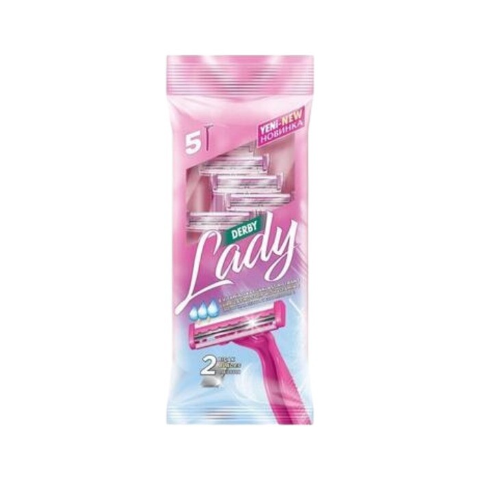 Derby Traş Bıçağı Lady 5'li