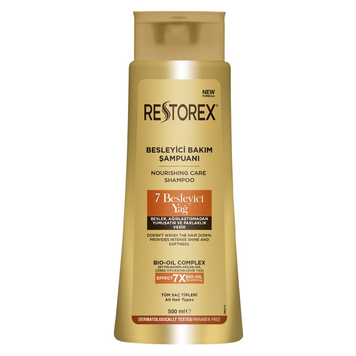 Restorex Şampuan Bakım 7 Besleyici Yağ 500 Ml