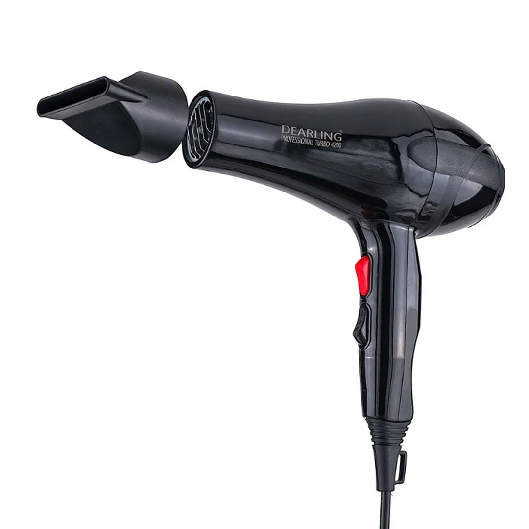 Dearling TR4200 Profesyonel Saç Kurutma Makinesi 2500W | İyonlu, 2 Hız & Isı Ayarlı, 2 Başlıklı Fön Makinesi