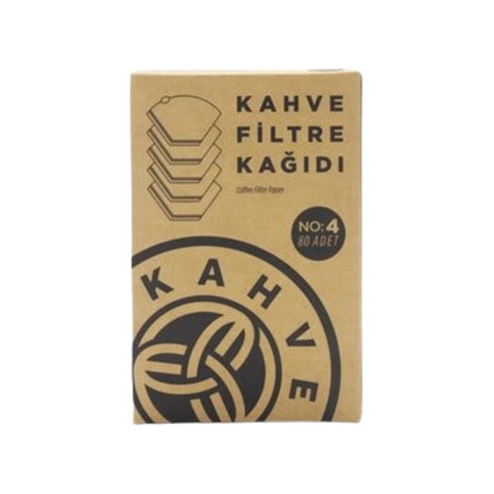 Kahve Dünyası Filtre Kahve Kağıdı No:4 80 Adet