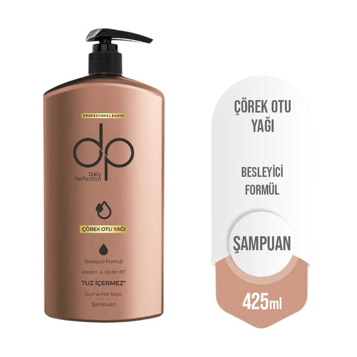 DP Şampuan Çörekotu Yağlı 425 Ml