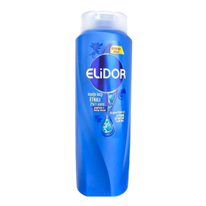 Elidor Kepeğe Karşı Etkili 2'si 1 Arada Şampuan & Bakım Kremi 400 Ml