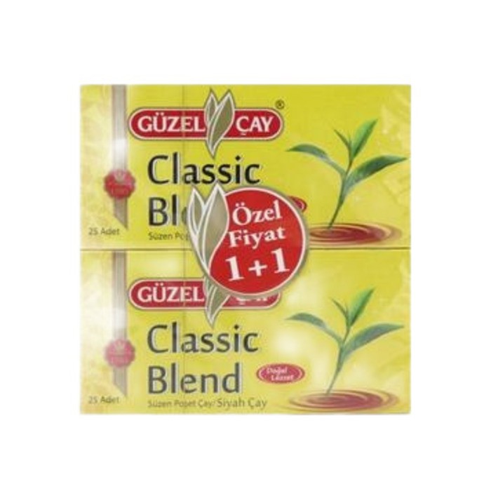 Güzel Çay Classic Blend Süzen Poşet Siyah Çay 50 Li