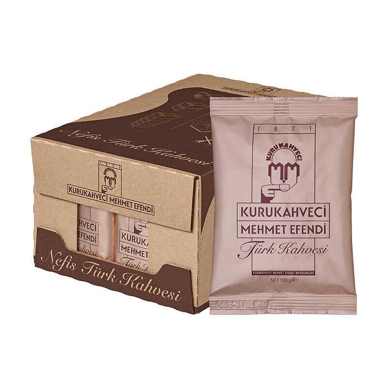 Kurukahveci Mehmet Efendi Türk Kahvesi 100 gr (25 Adet)