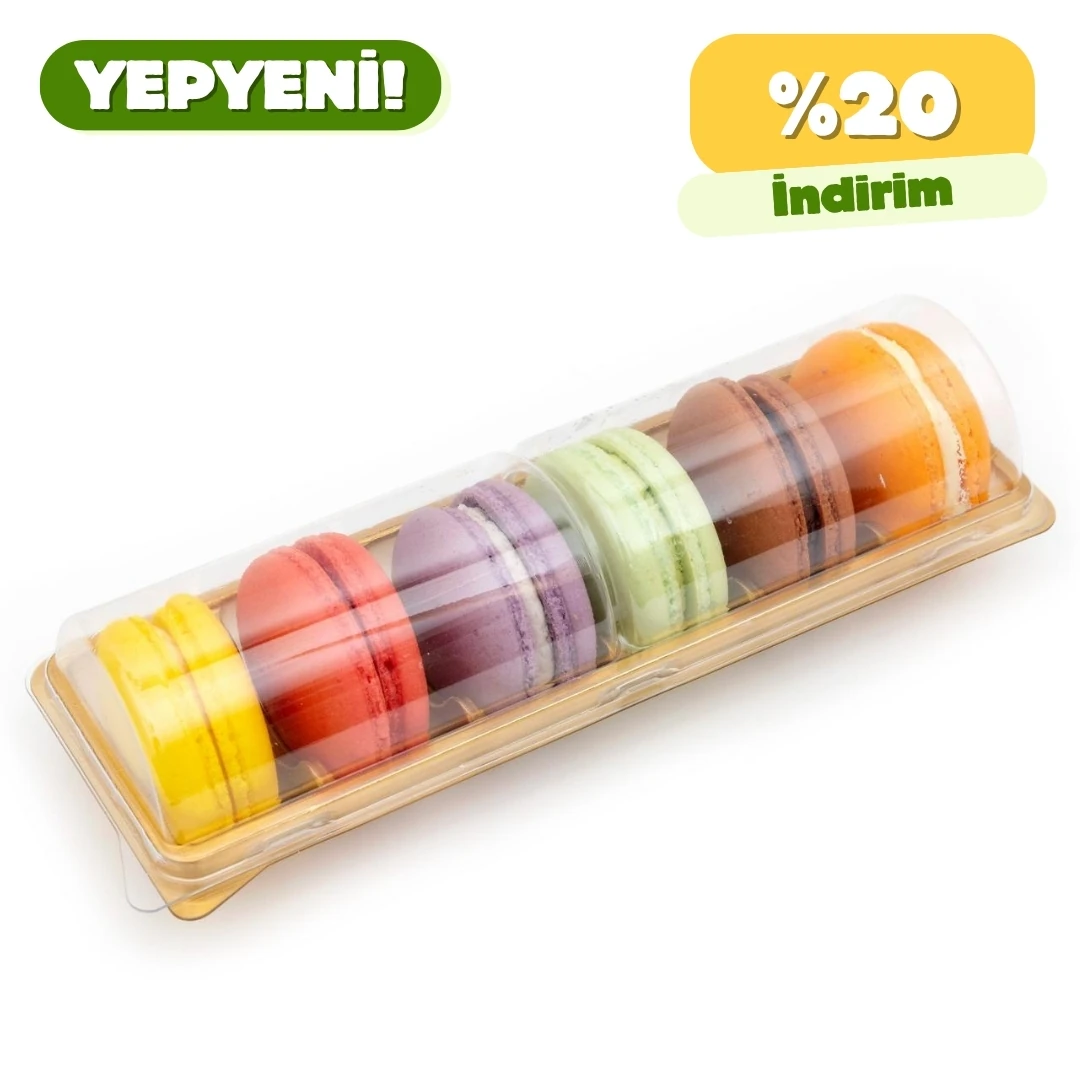 6'lı Karışık Makaron