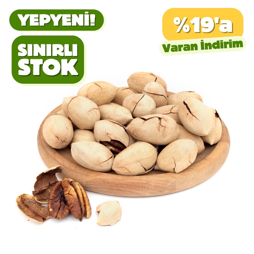 Kabuklu Kavrulmuş Pikan Cevizi