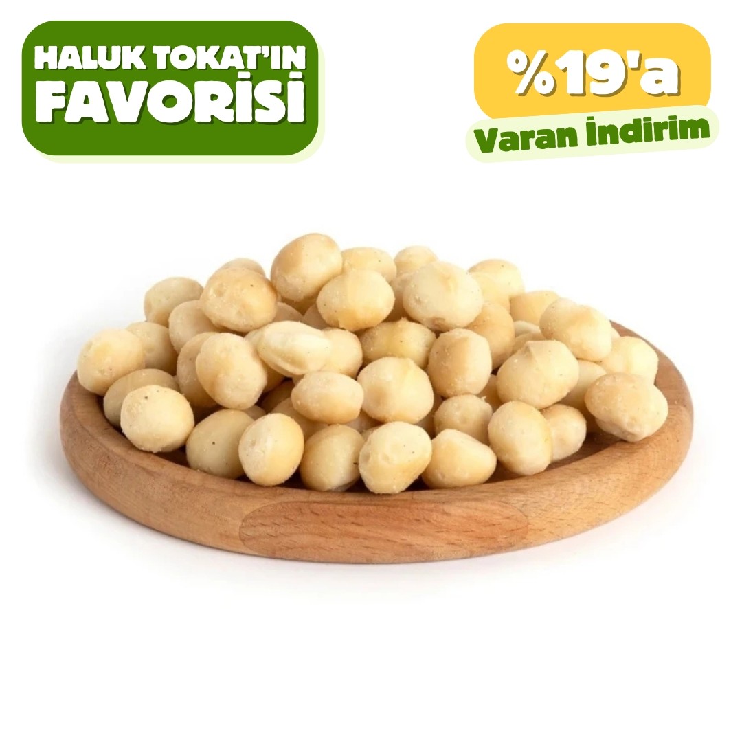 Kavrulmuş Makademya Fındığı