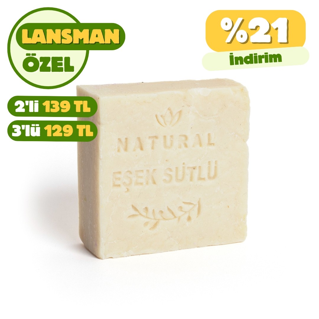 Natural Eşek Sütlü Sabun