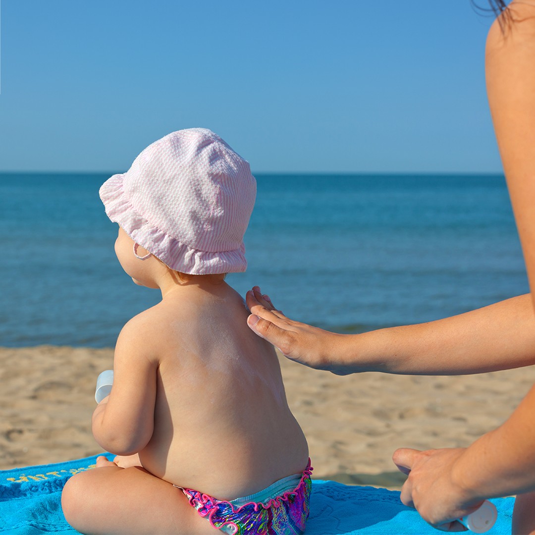 Bebekler İçin Güneş Koruyucu Losyon | 50 Spf | Mineral Sunblock