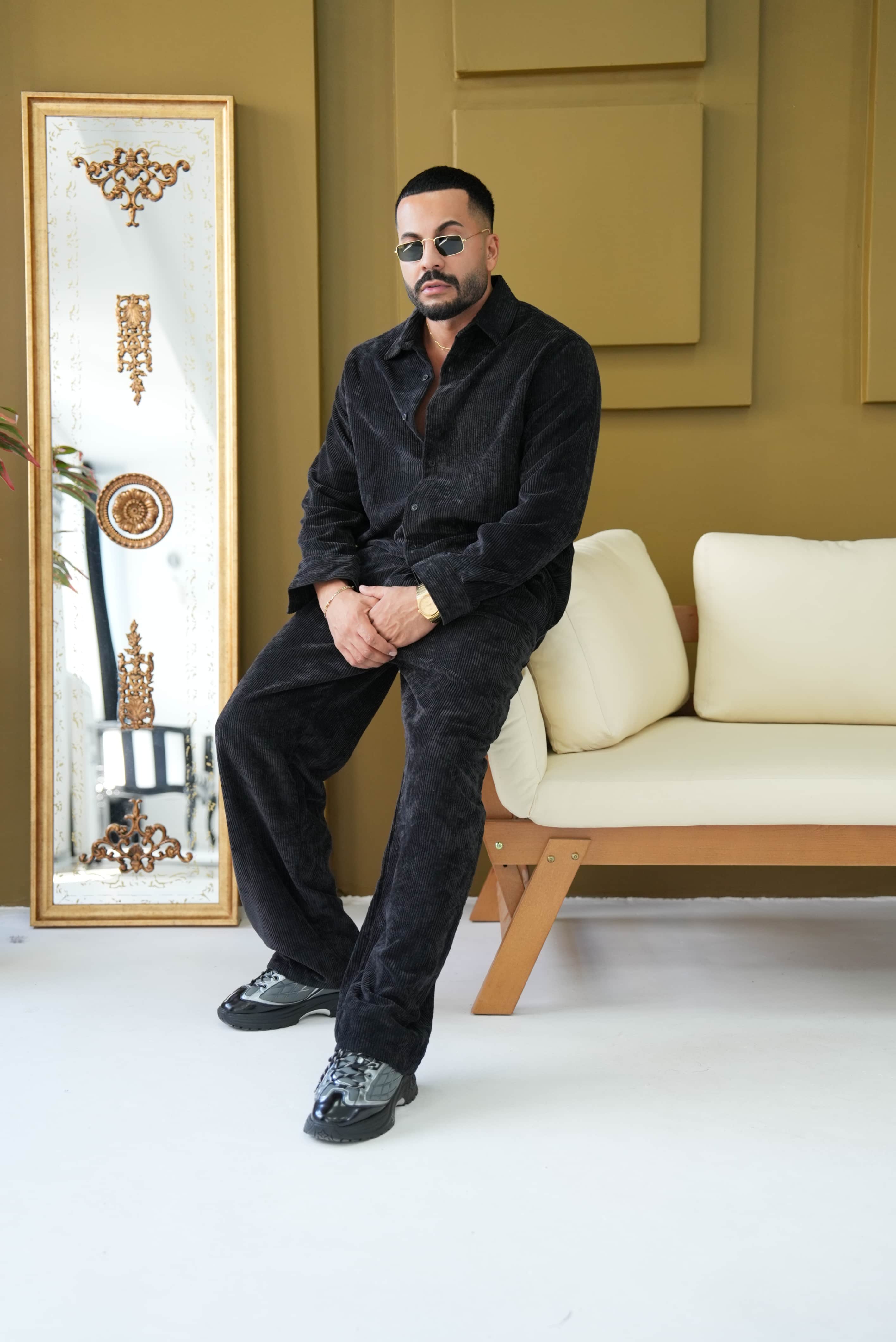 Oversize Kadife Takım
