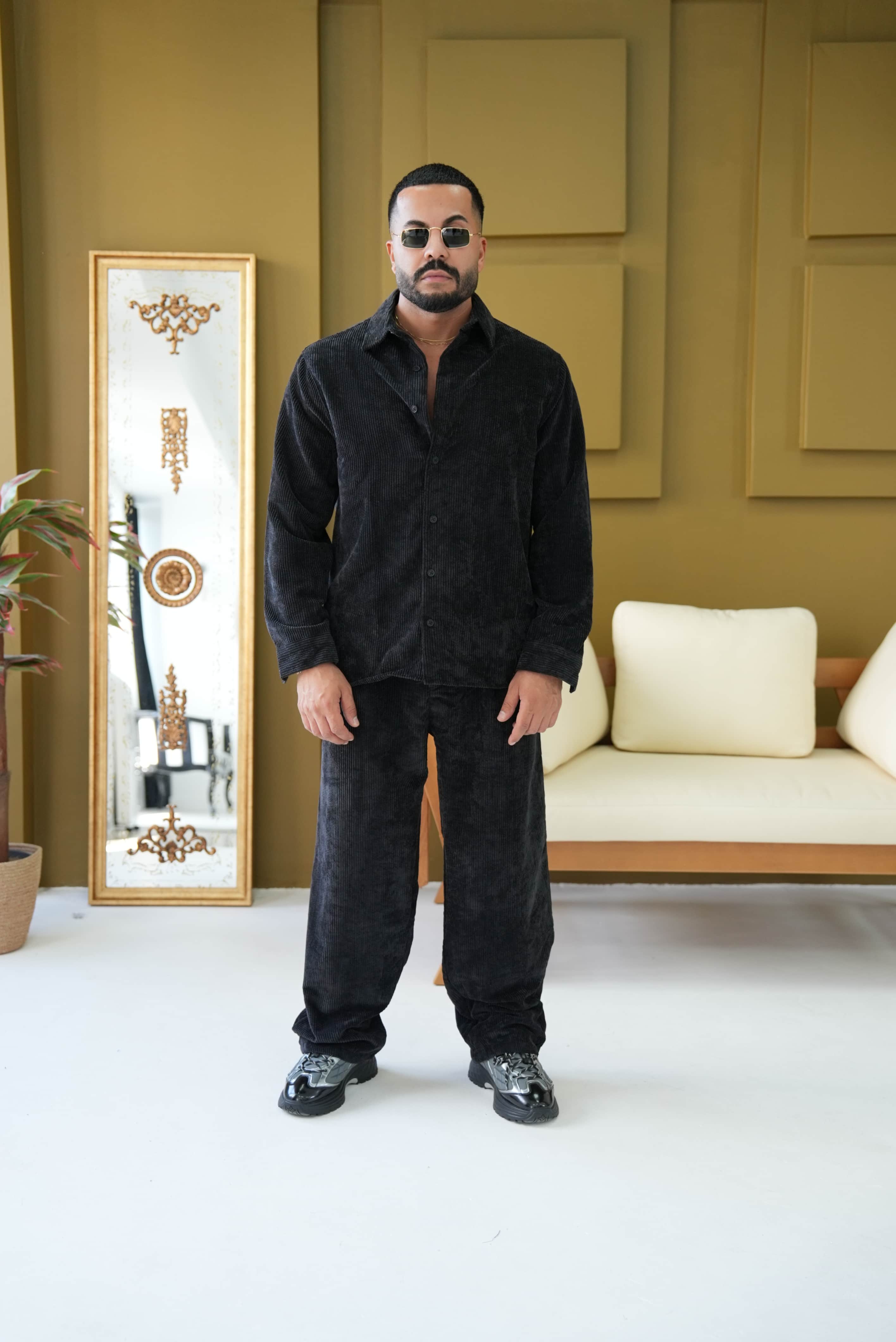 Oversize Kadife Takım