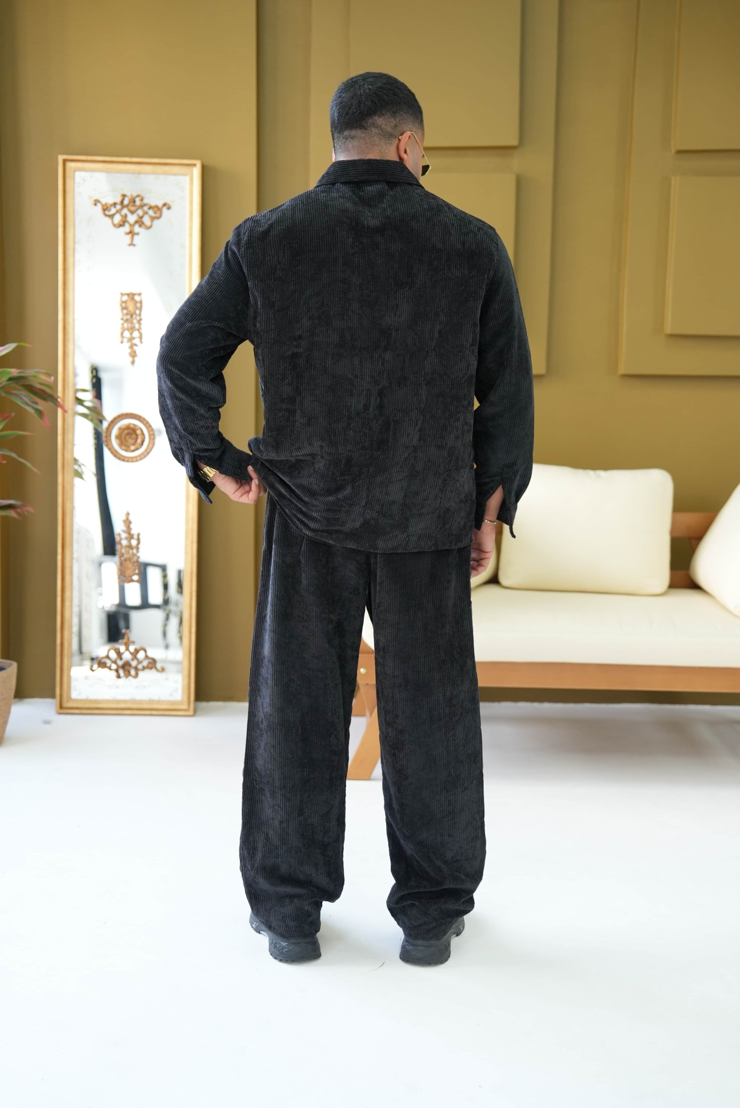 Oversize Kadife Takım