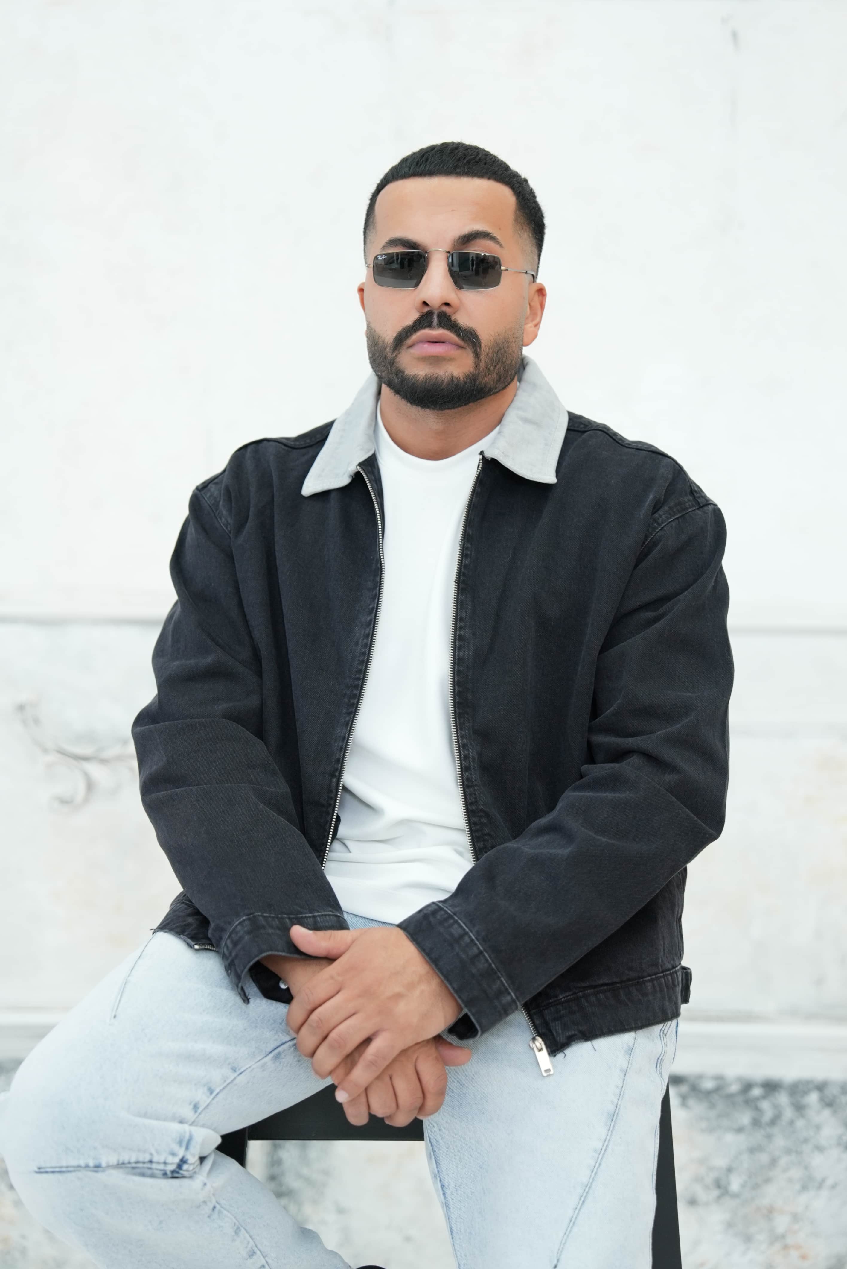 Yakalı Denim Ceket