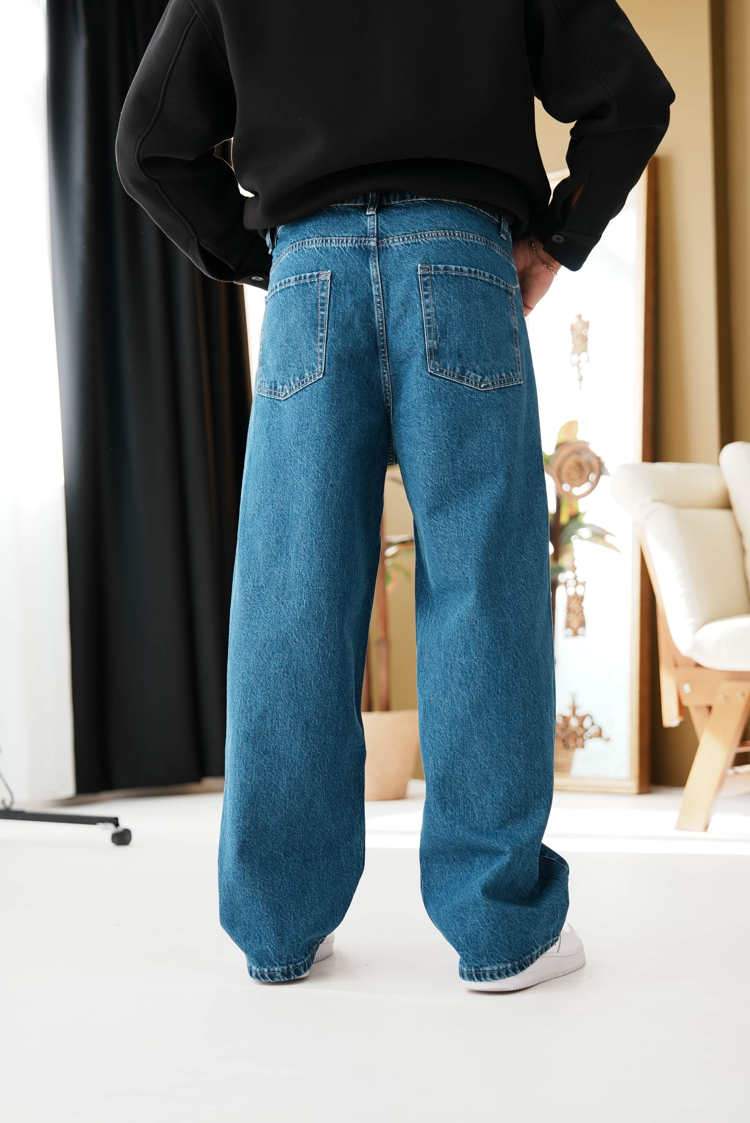 Baggy Kalıp Kot Pantolon 