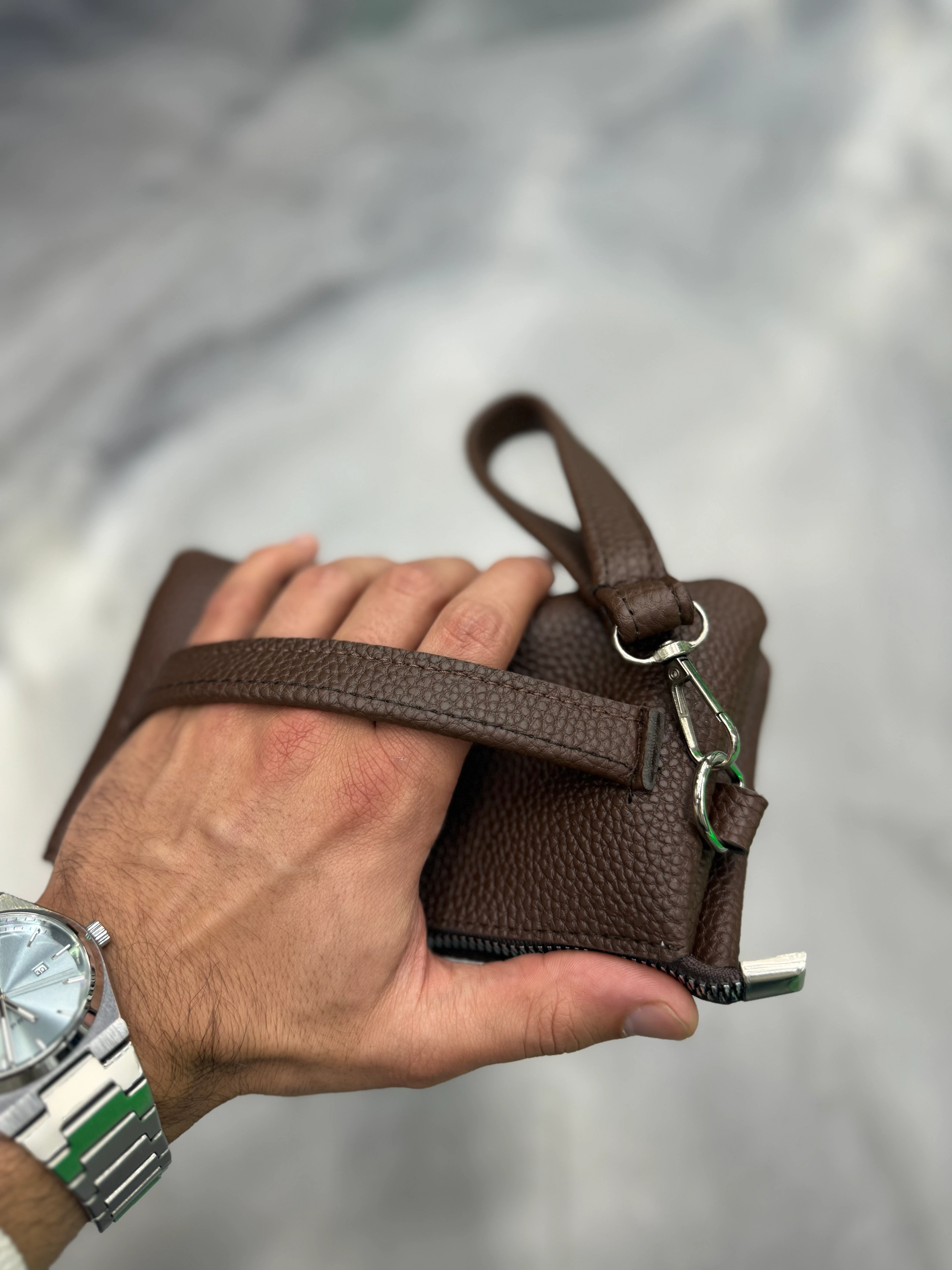 Deri El Cüzdan - Kahve