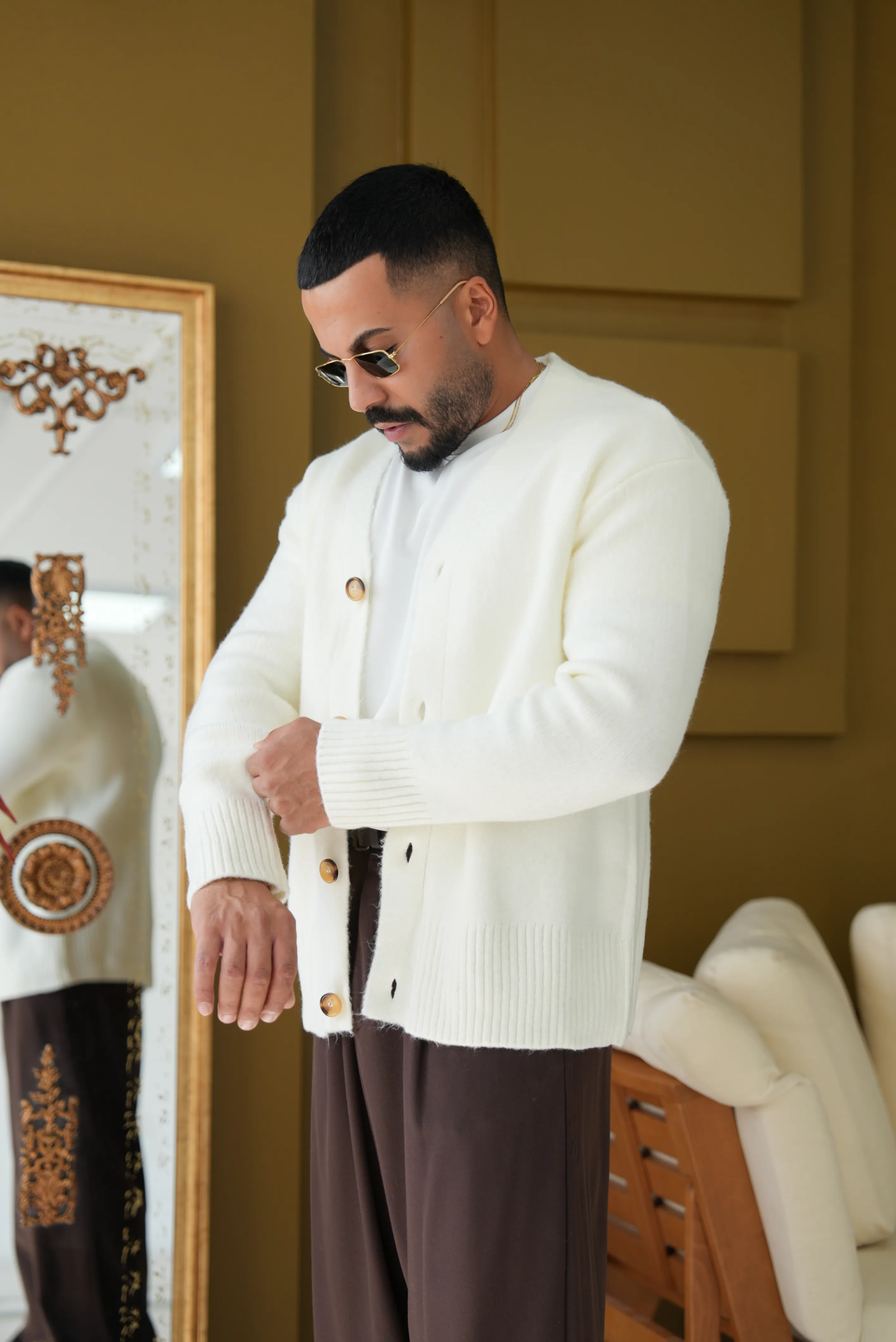 Oversize Yün Hırka