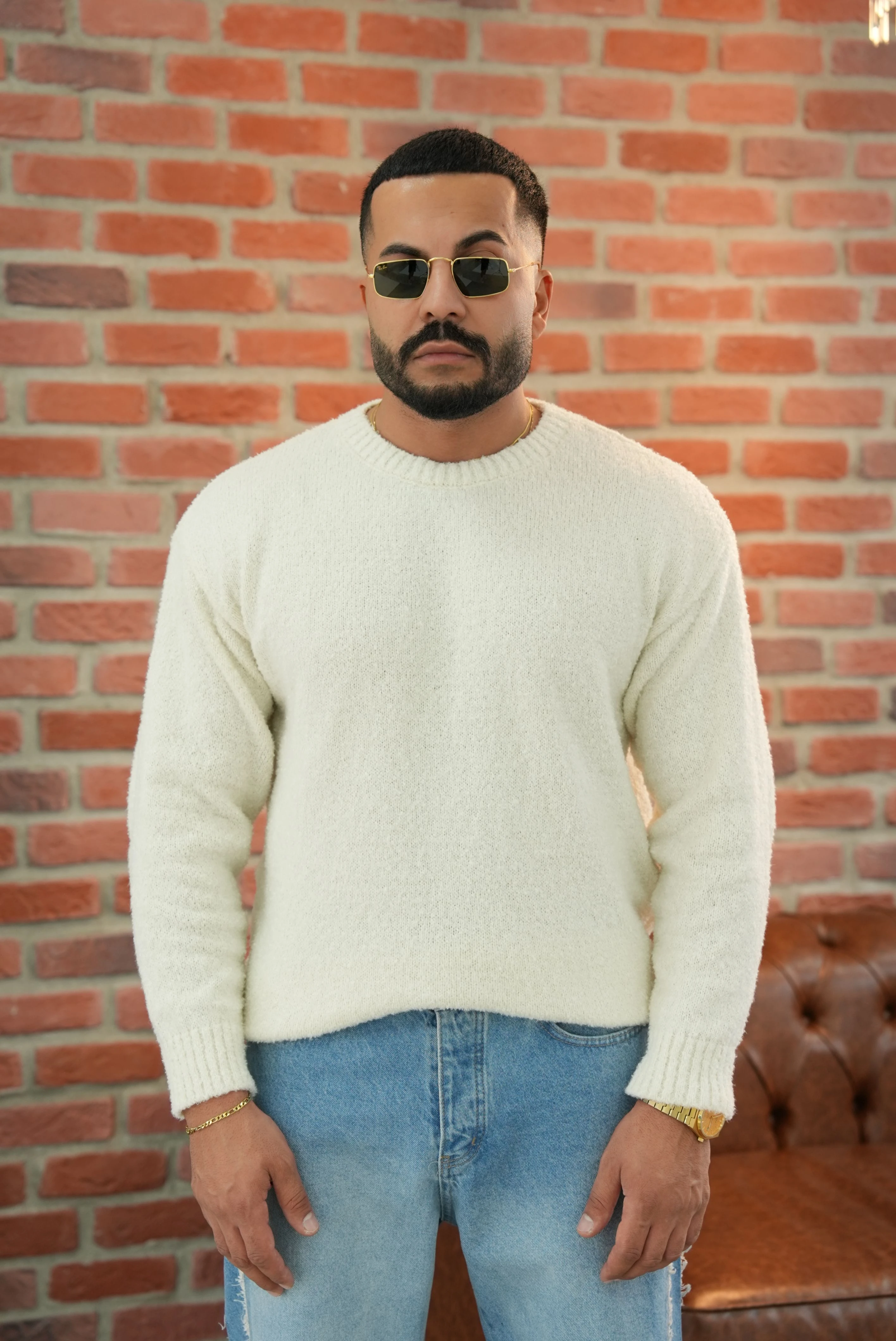 Oversize Basic Yün Kazak