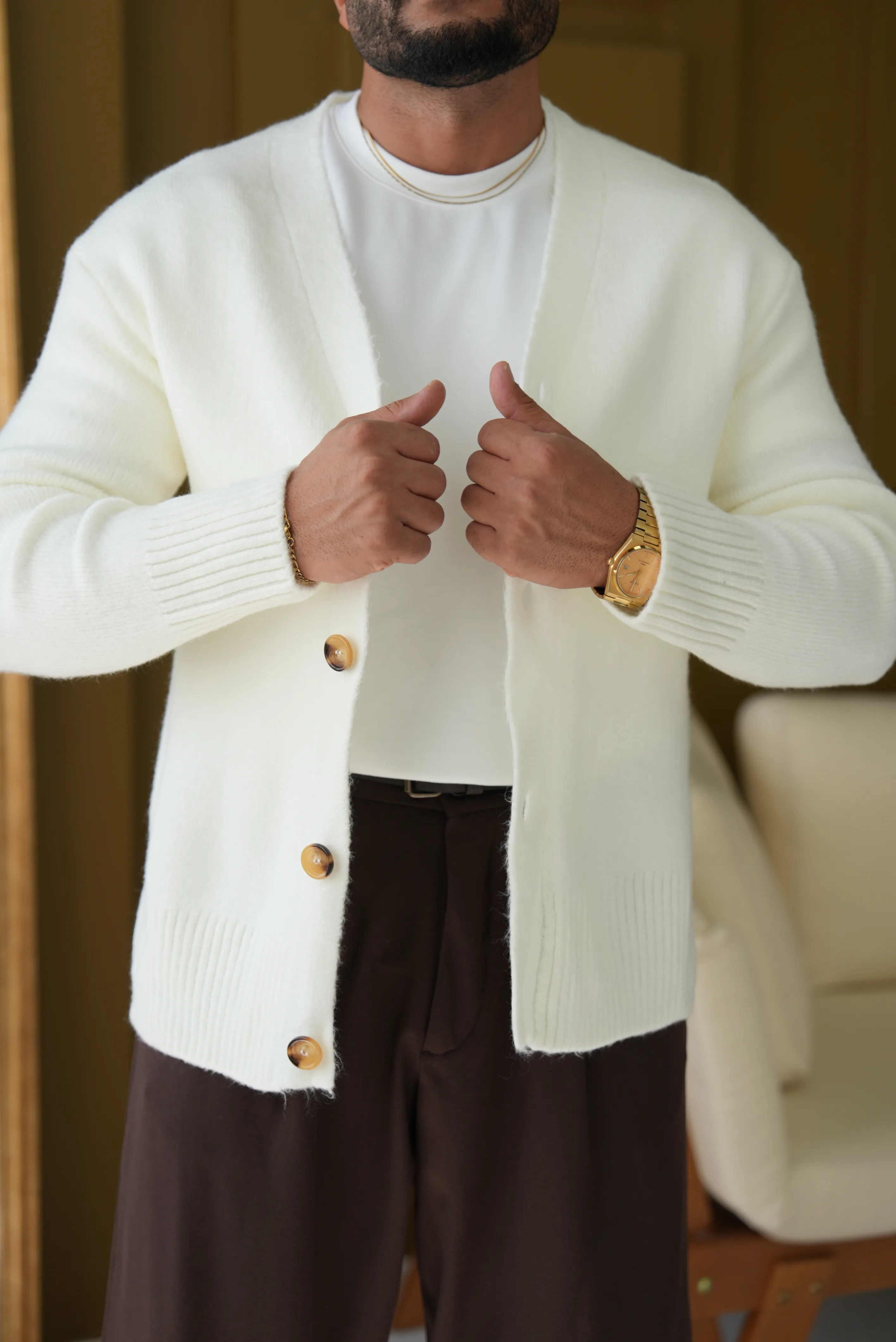 Oversize Yün Hırka