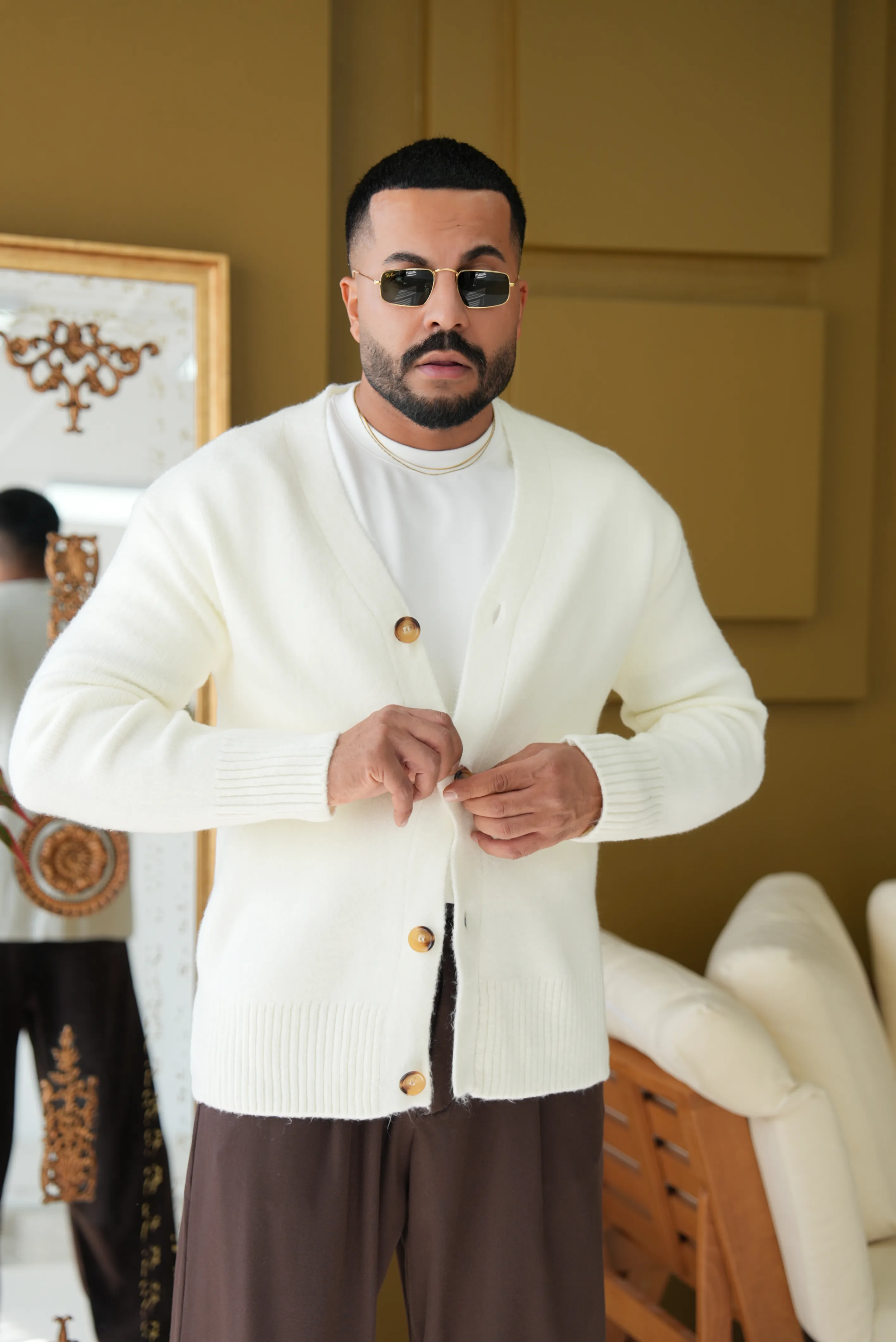 Oversize Yün Hırka