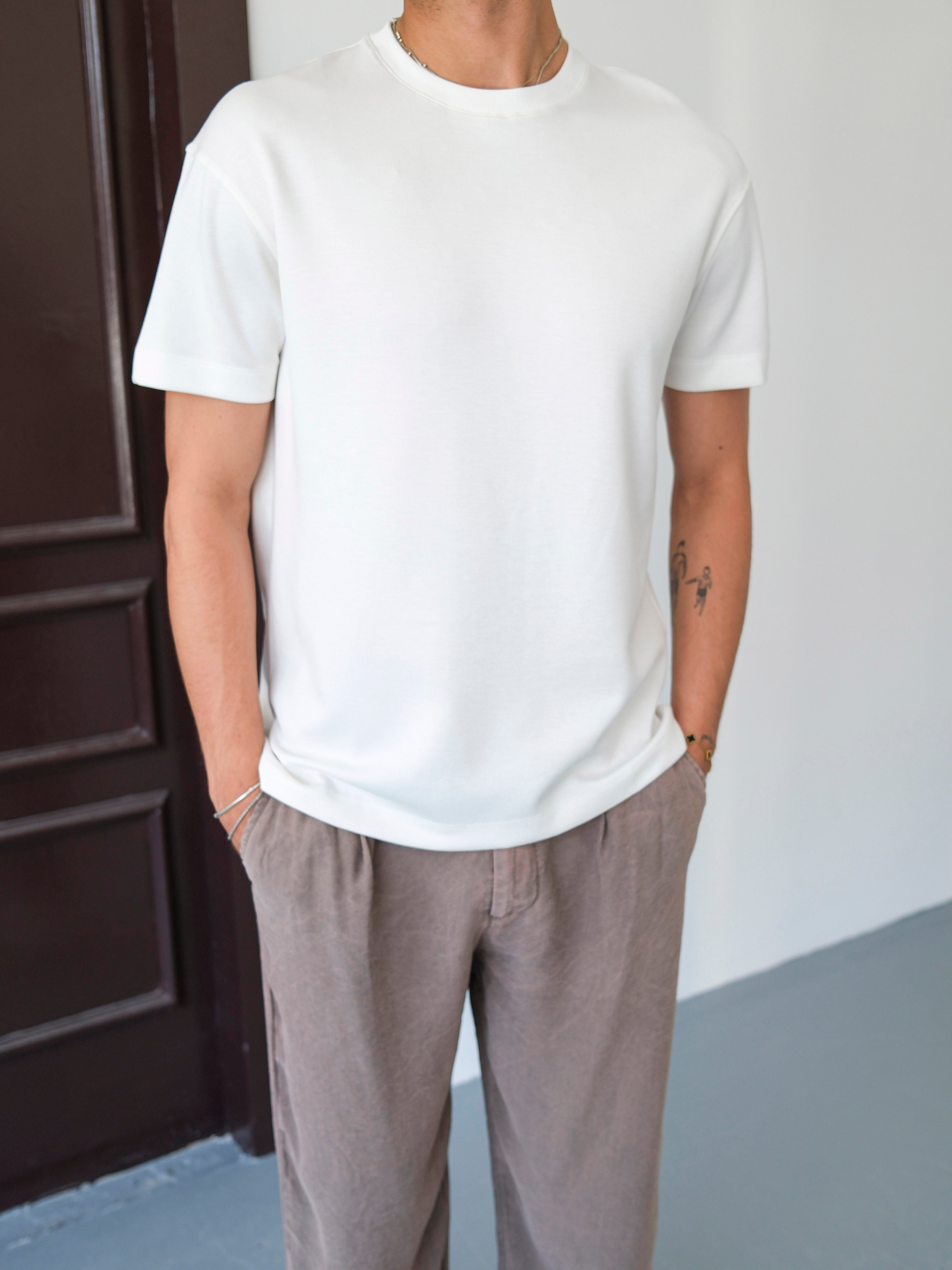 Regular Fit Modal Basic Tshirt 