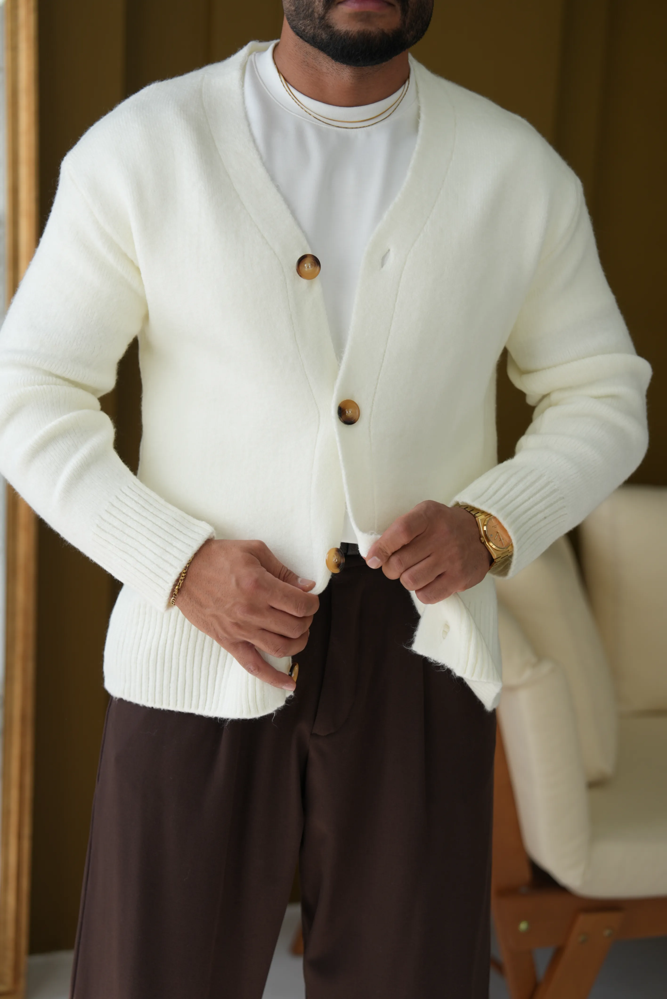 Oversize Yün Hırka