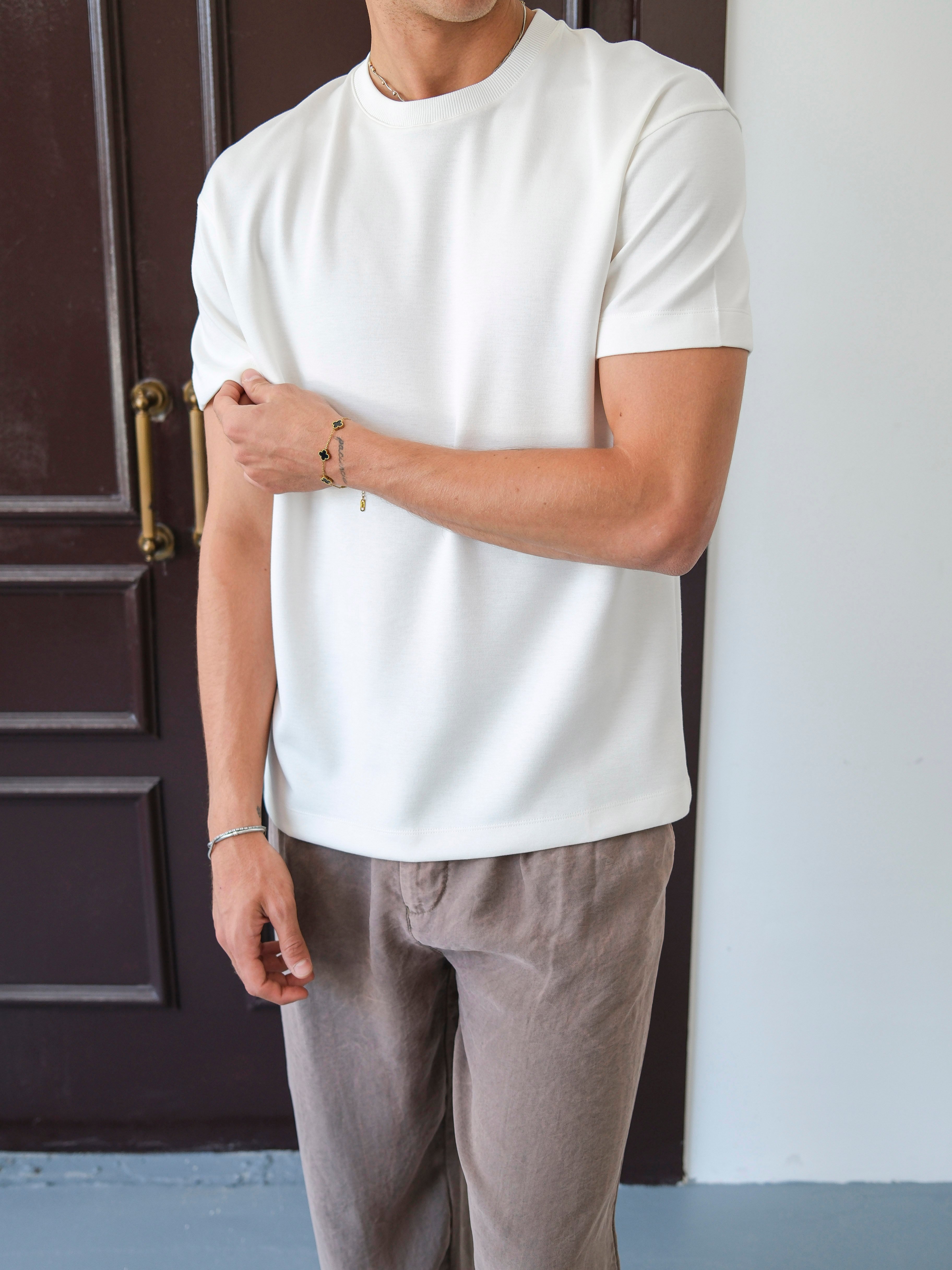 Regular Fit Modal Basic Tshirt 