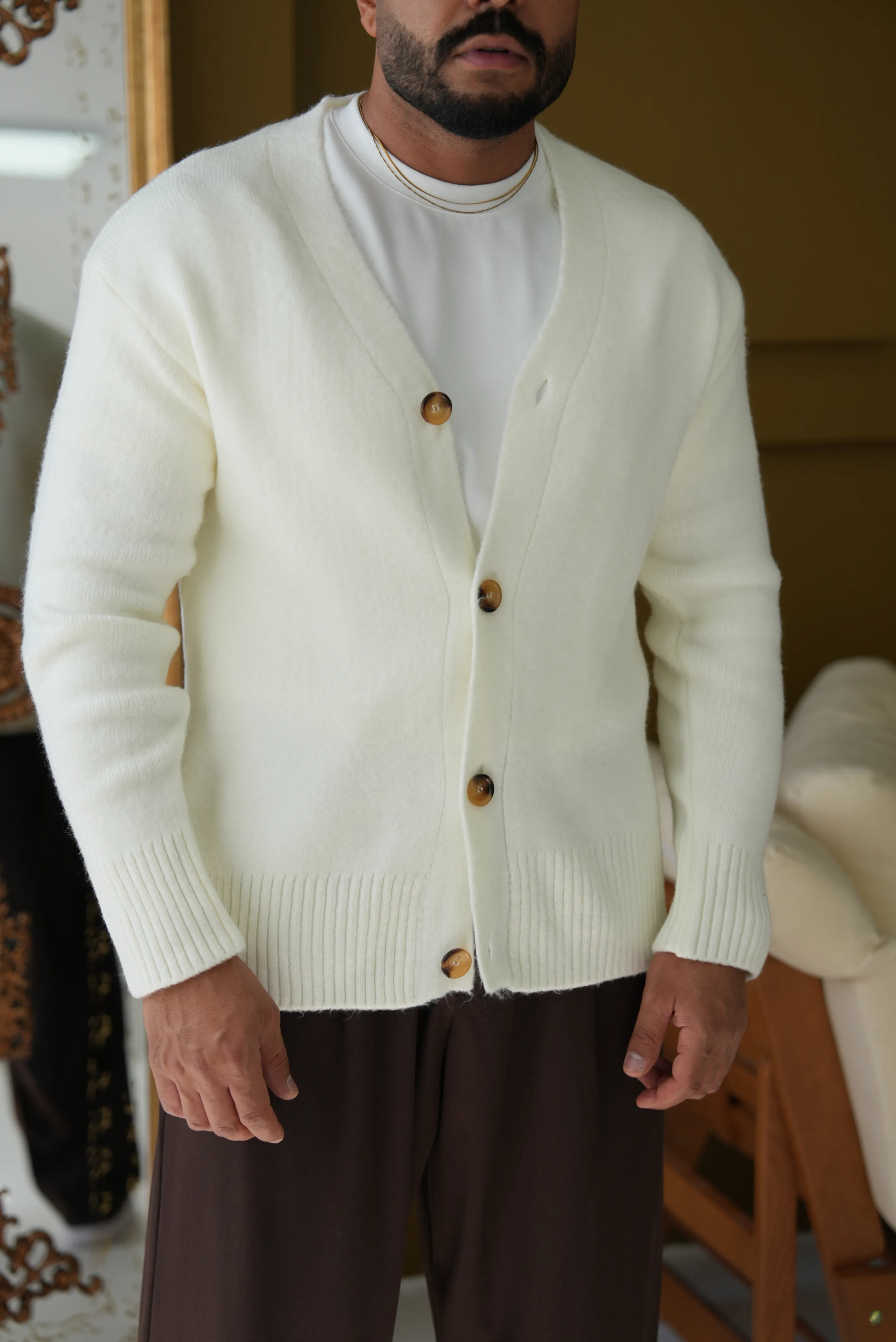 Oversize Yün Hırka