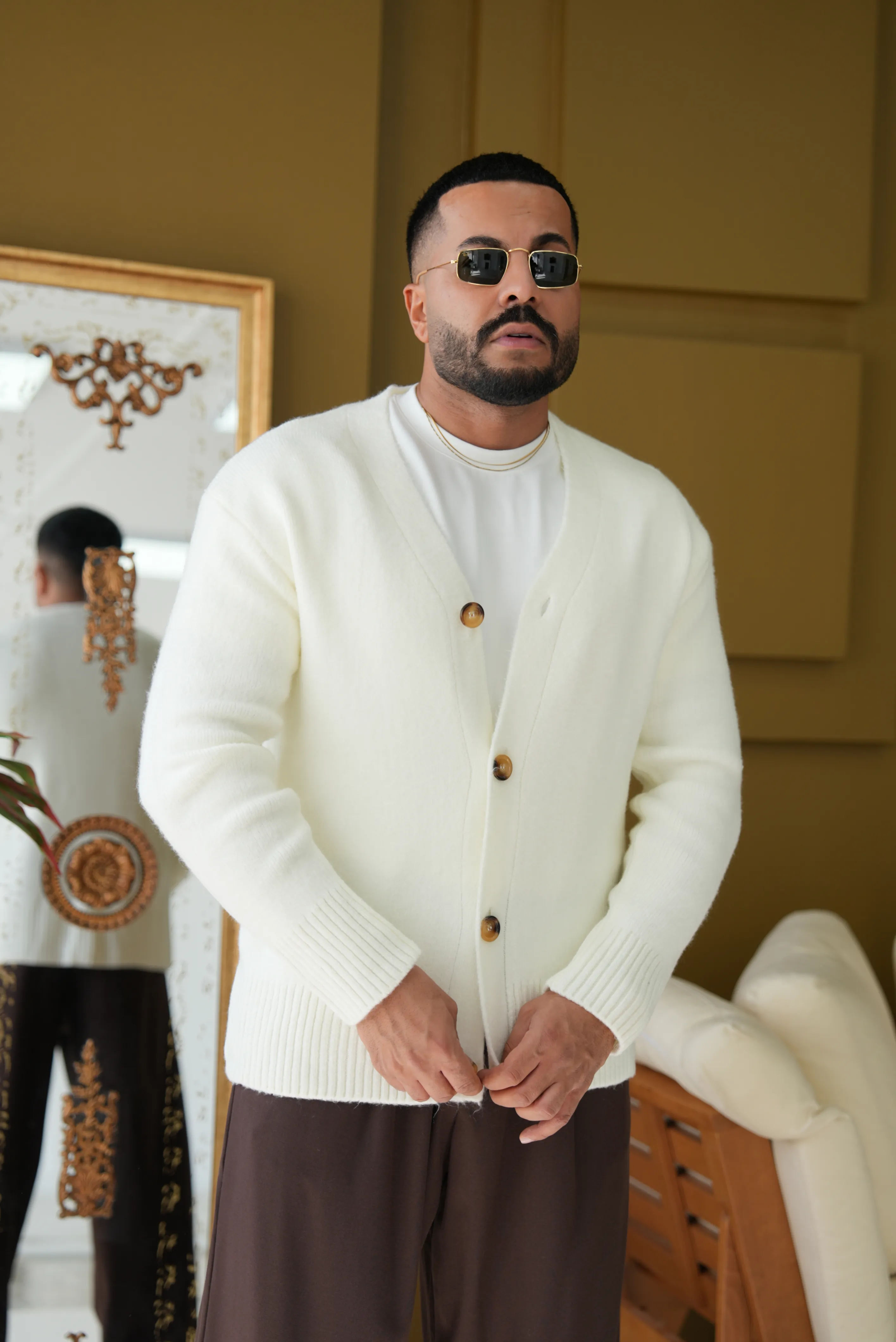 Oversize Yün Hırka