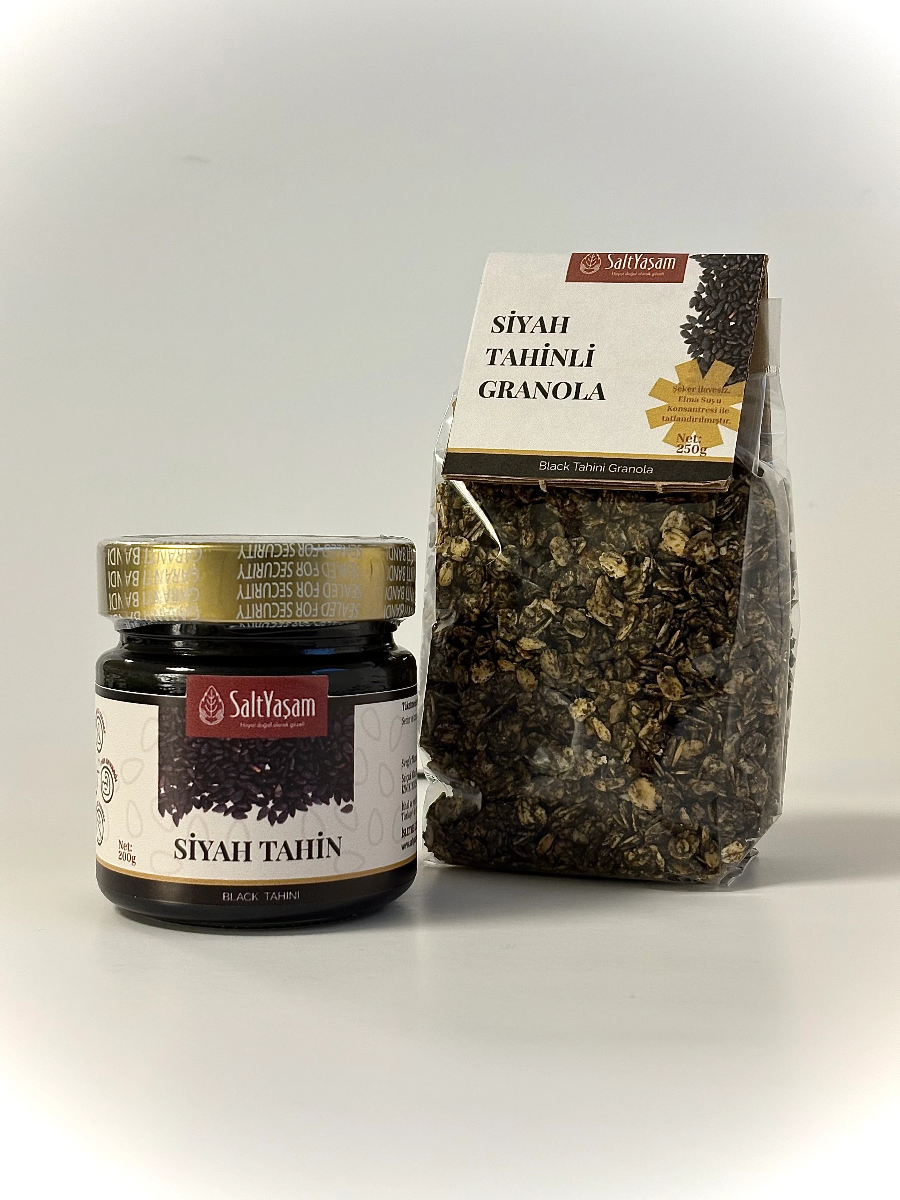 Siyah Tahin & Siyah Tahinli Granola Seti