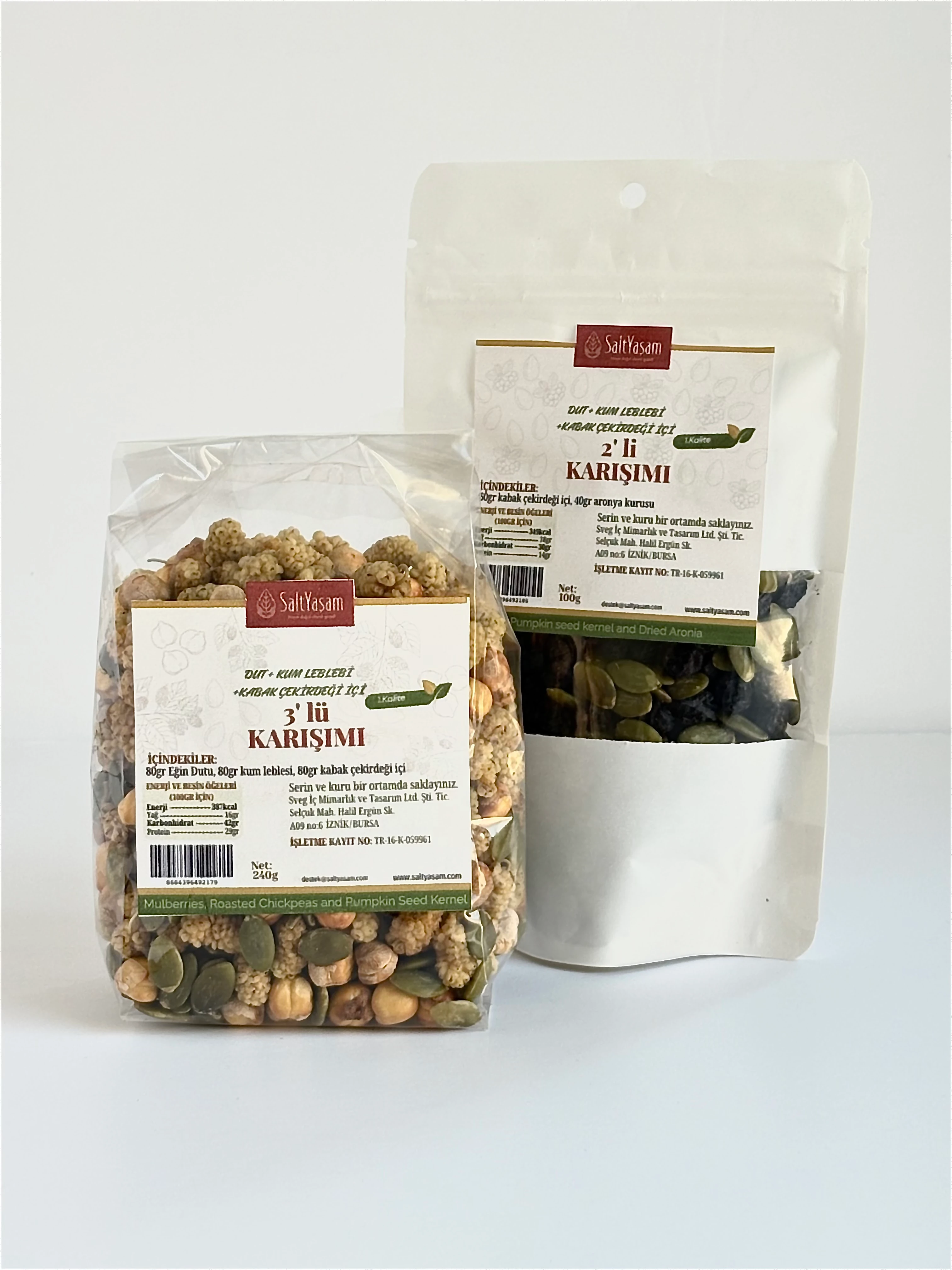 2li ve 3lü Karışım Set