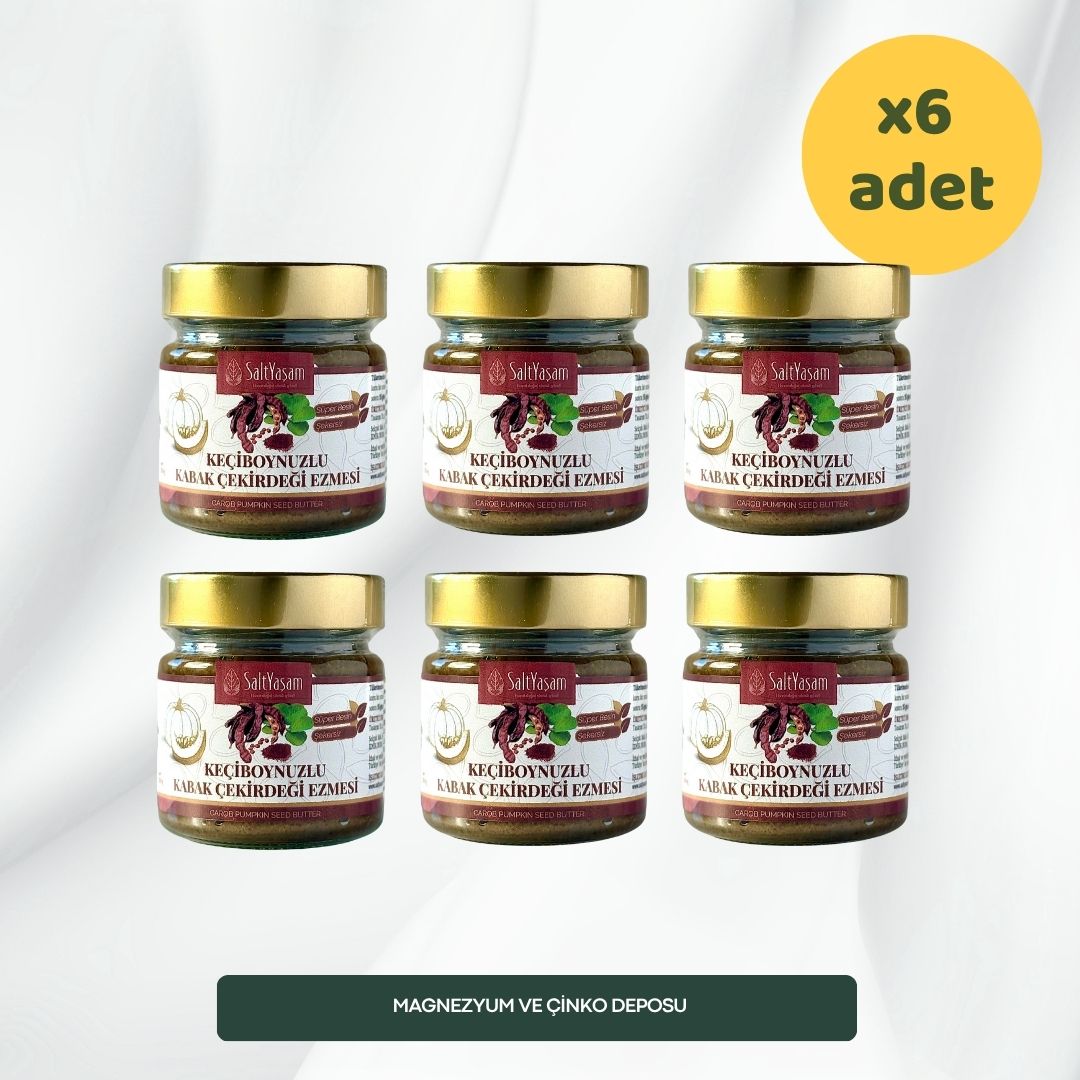Keçiboynuzlu Kabak Çekirdeği Ezmesi 200gr x 6ADET