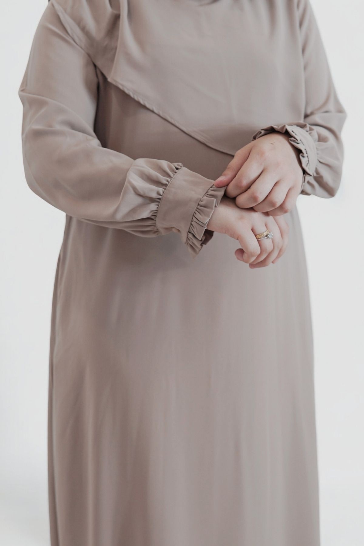 Nazenin Elbise - Bej