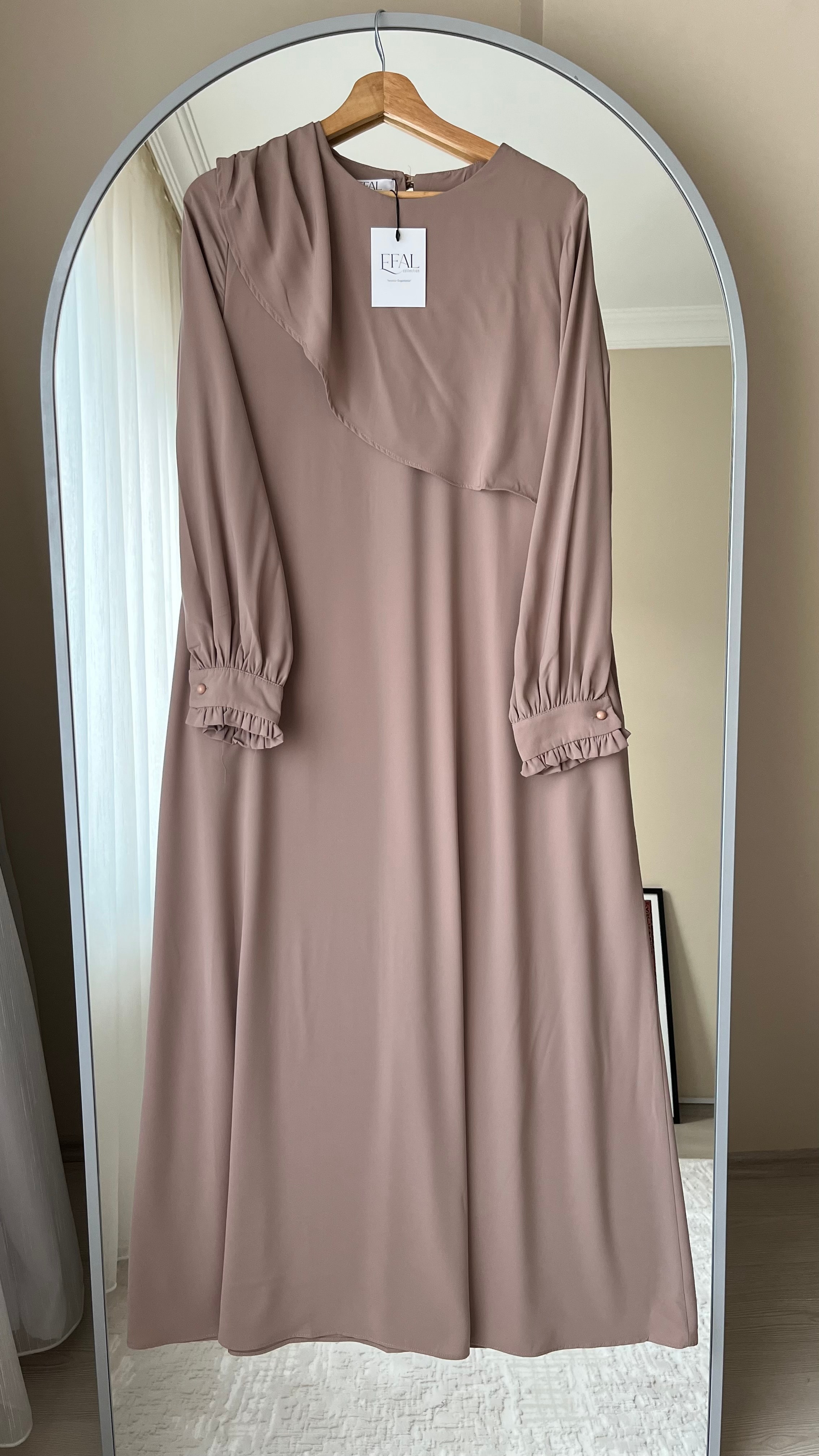 Nazenin Elbise - Bej