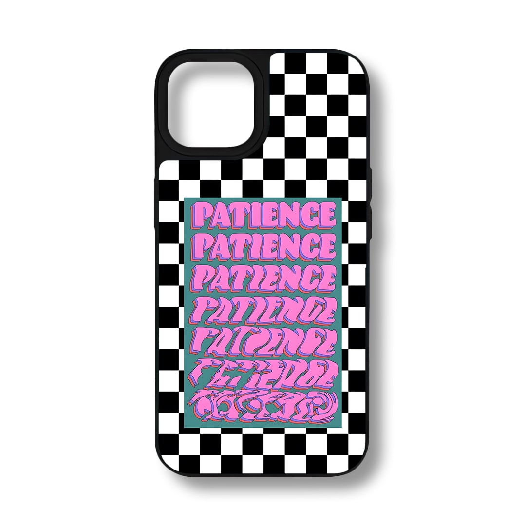 Patience Tamperli Parlak Telefon Kılıfı