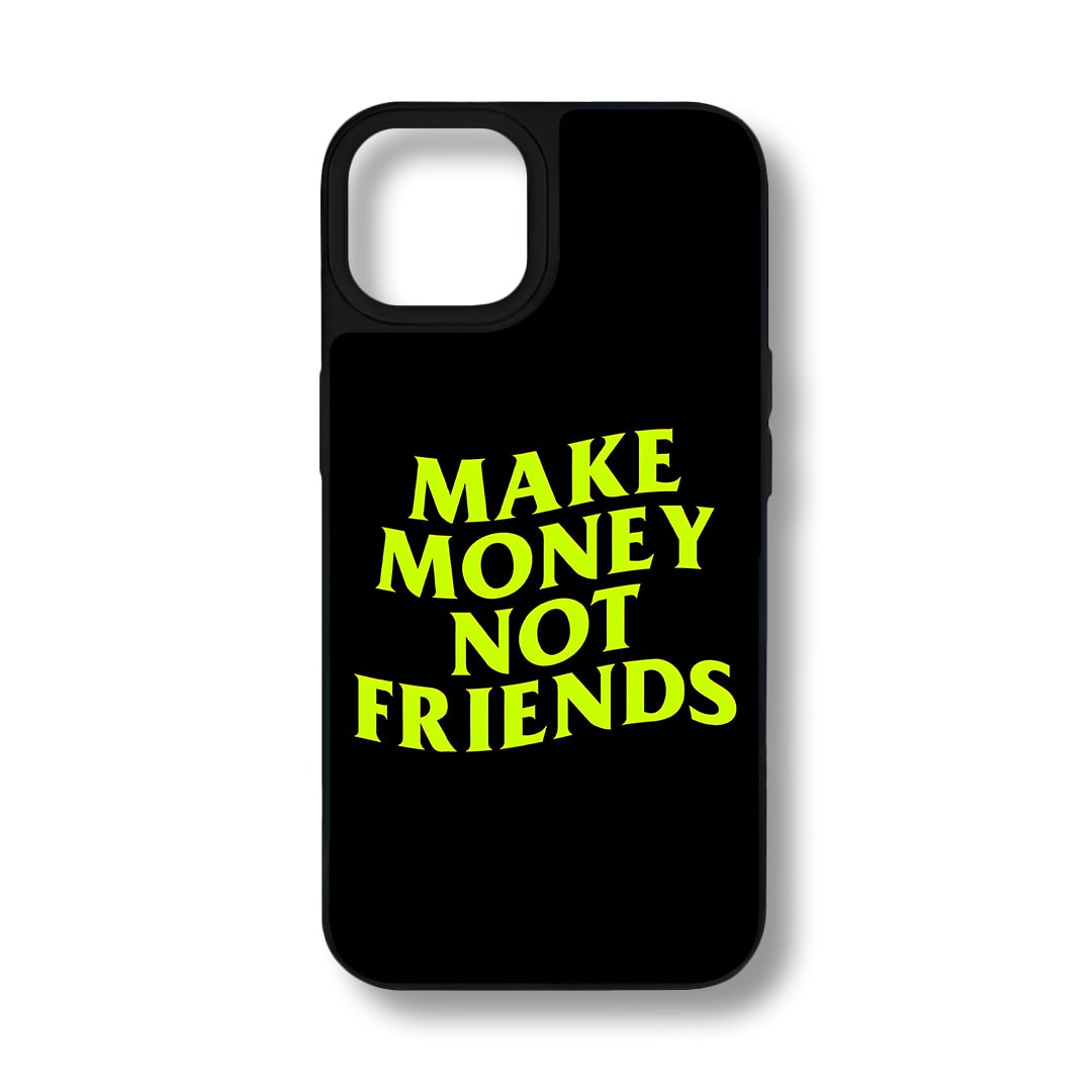 Make Money Tamperli Parlak Telefon Kılıfı