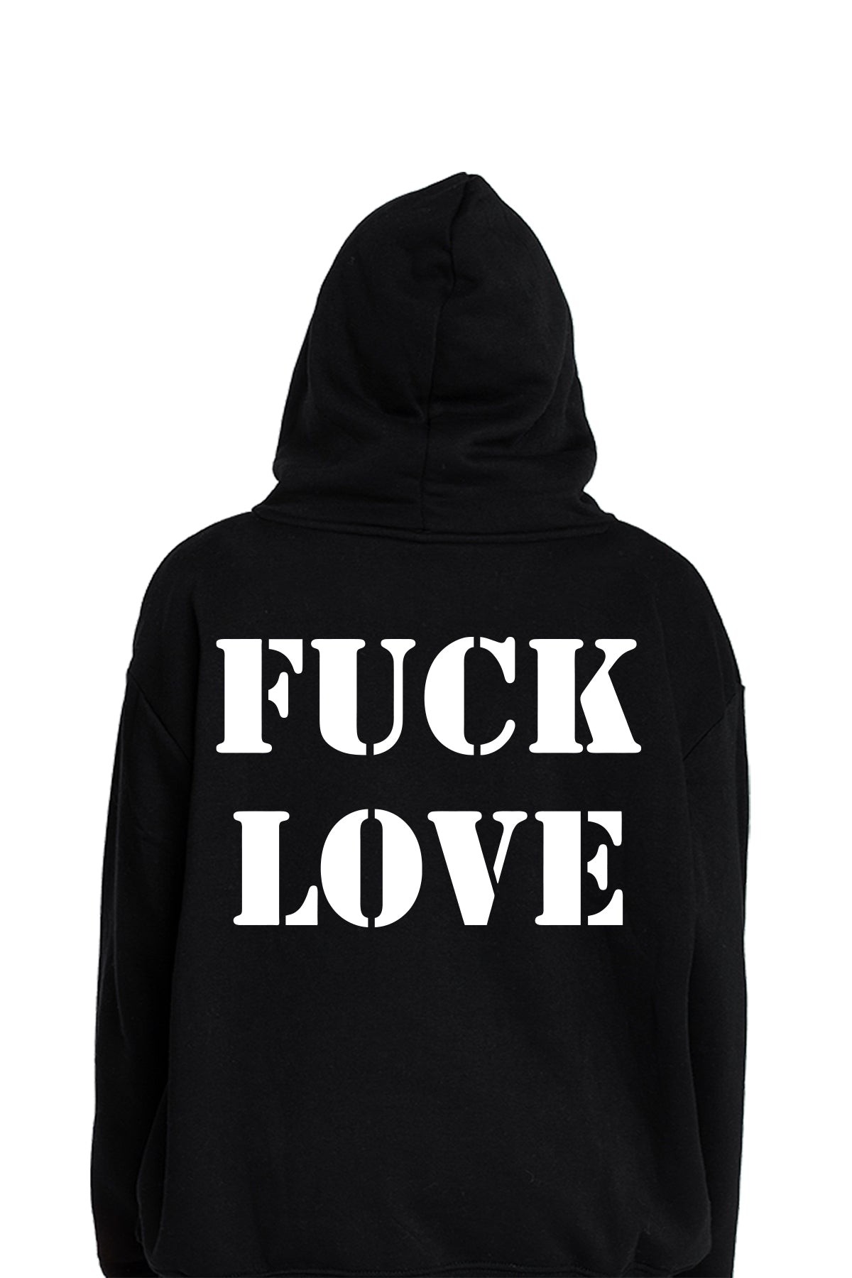 FCK LOVE OVERSIZE UNISEX HOODIE